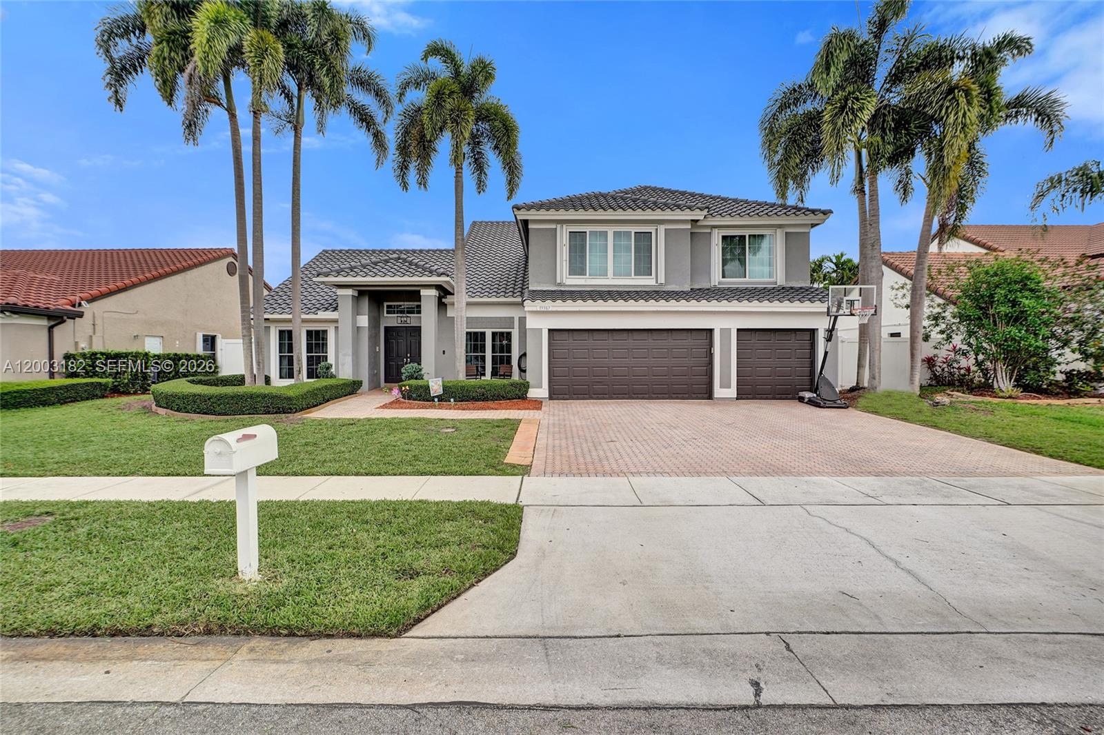 Welcome to this beautifully updated 5-bedroom, 3-bathroom two-story home in the highly sought-after Chapel Trail Estates community! This spacious residence offers a large open floor plan perfect for both everyday living and entertaining. The expansive family room and kitchen are truly the heart of the home—open, bright, and ideal for gatherings—featuring an office nook perfect for working from home or managing daily tasks. Throughout the home, you’ll find updated flooring and completely remodeled bathrooms with modern, stylish finishes. Upstairs, retreat to a spacious primary bedroom complemented by a large primary bathroom and a custom walk-in closet, providing both comfort and functionality. This home has been thoughtfully upgraded with two new A/C units (2024 & 2025) for optimal comfort, along with a brand-new roof (2026) and new gutters, offering peace of mind for years to come. Enjoy added protection with hurricane impact windows, doors, and garage door. Step outside to a large, fenced backyard and patio area with plenty of space to build your dream pool and create your own private outdoor oasis. Located in a desirable neighborhood known for its excellent schools, parks, and convenient access to shopping and dining, this home truly has it all. Don’t miss the opportunity to own this move-in ready gem in Chapel Trail! 24 HOUR NOTICE FOR ALL SHOWINGS