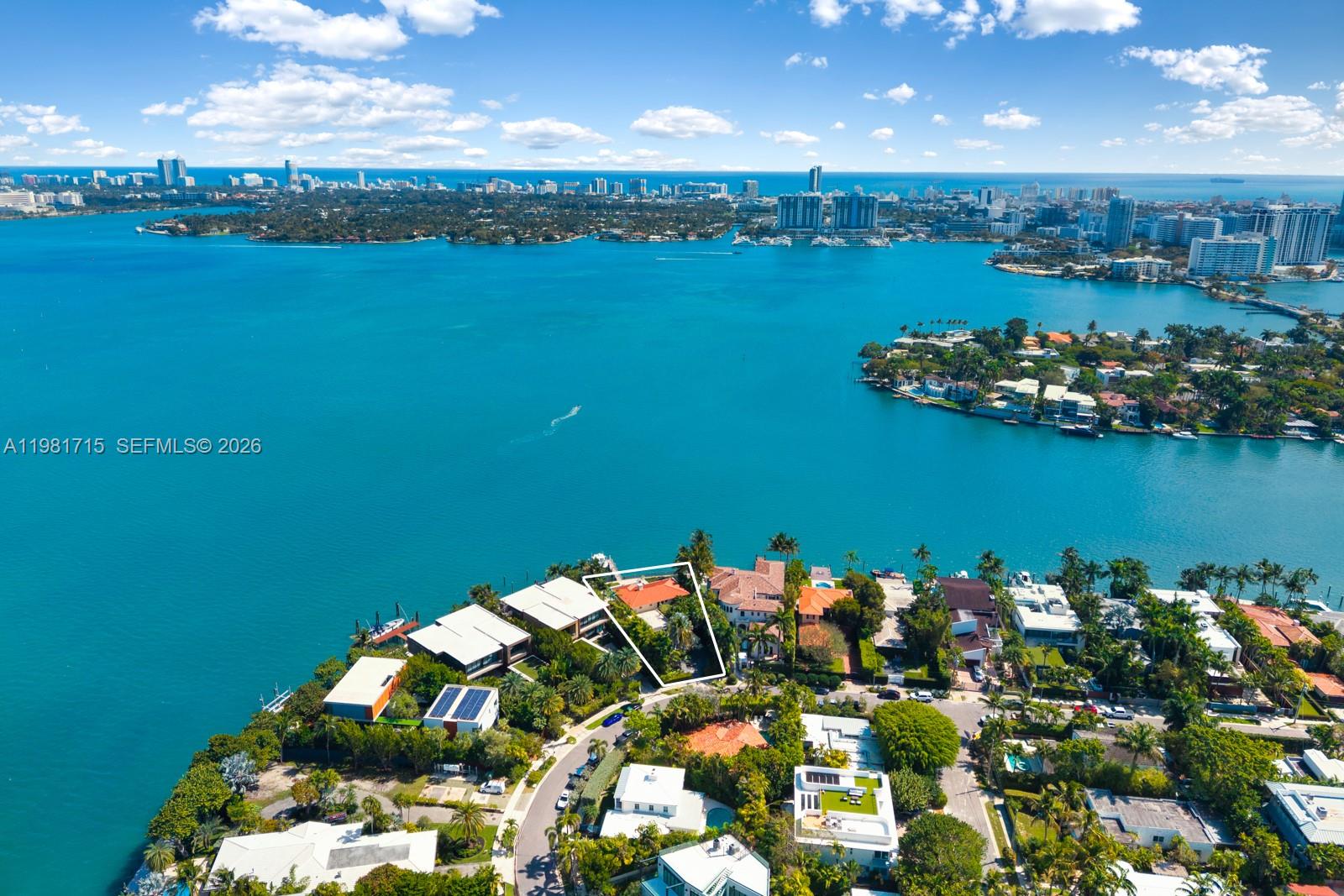 Imagine your ultimate waterfront retreat on the premier NE tip of Di Lido Island. Set on a rare 13,408 SF Venetian Island lot with 100 feet of prime bay frontage with unobstructed views of the bay. This extraordinary property offers the perfect setting to create a bespoke, world-class estate where every detail exudes sophistication, elegance, and the pinnacle of Miami waterfront living, with direct ocean access and endless possibilities.