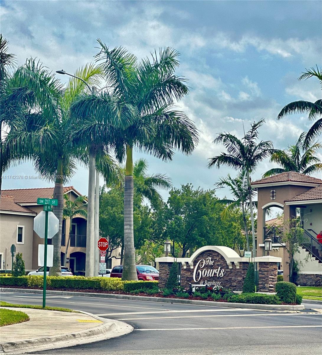 Unique Opportunity, Spacious 3-bedroom, 2-bath condo in Courts at Bayshore, rented at $2,450/month to excellent tenants —ideal for investors or future residents. This split-plan unit offers privacy, a home-like feel, and ample space. Located in a gated community with lakes, green areas, and nature trails, residents enjoy resort-style amenities like a large pool, clubhouse, and pet-friendly policies. Close to major highways, scenic routes, and A-rated schools, this property combines Cutler Bay charm with city access. The community is well-maintained, with pristine common areas and exteriors that enhance its appeal. Don’t miss this chance to own in a sought-after community perfect for comfort, convenience, and investment potential.The apartment is located on the second floor