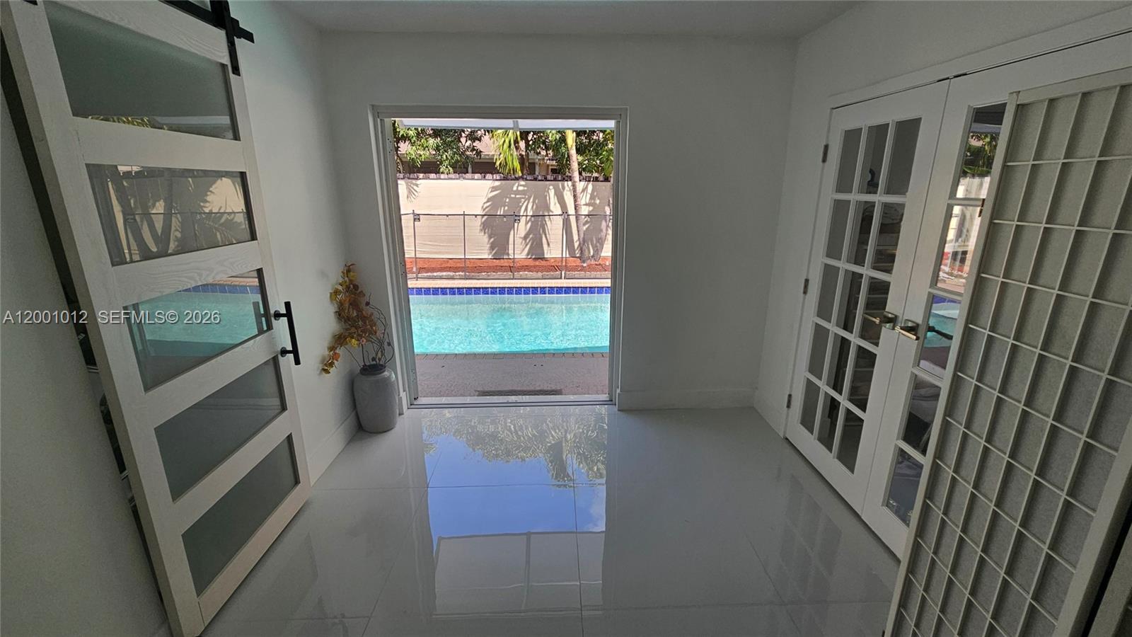 Remodeled home featuring a swimming pool and a one-car garage. Situated in a very quiet neighborhood, just minutes away from supermarkets and shops. This property have 3 bedrooms, 3 bathrooms, and 2 offices. Additionally, it includes a fully renovated, Brand-New Guess room Or Efficiency unit complete with its own bathroom. The perfect fenced-in backyard boasts a sparkling pool and a pleasant patio area. The buyer is responsible for verifying the accuracy of all information regarding the property contained herein. Such information is considered reliable but is subject to errors, omissions, or changes without prior notice. All dimensions, the year of construction, and surface area measurements are approximate. In the event of any inaccuracy, the seller, the listing broker, and their agents are released from all liability. Sold "AS-IS" (in its current condition). NO HOA This property is located close to schools, shops, and other amenities. Se habla español.
