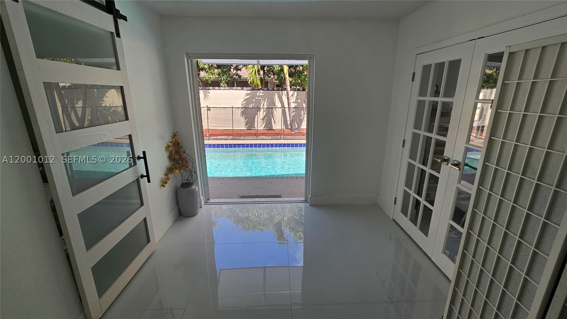Remodeled home featuring a swimming pool and a one-car garage. Situated in a very quiet neighborhood, just minutes away from supermarkets and shops. This property have 3 bedrooms, 3 bathrooms, and 2 offices. Additionally, it includes a fully renovated, Brand-New Guess room Or Efficiency unit complete with its own bathroom. The perfect fenced-in backyard boasts a sparkling pool and a pleasant patio area. The buyer is responsible for verifying the accuracy of all information regarding the property contained herein. Such information is considered reliable but is subject to errors, omissions, or changes without prior notice. All dimensions, the year of construction, and surface area measurements are approximate. In the event of any inaccuracy, the seller, the listing broker, and their agents are released from all liability. Sold "AS-IS" (in its current condition). NO HOA This property is located close to schools, shops, and other amenities. Se habla español.
