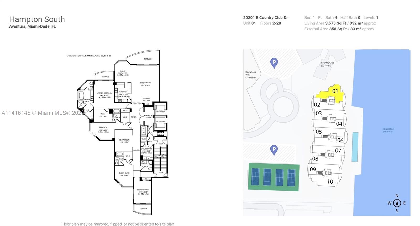 HAMPTONS SOUTH CONDO - Residential