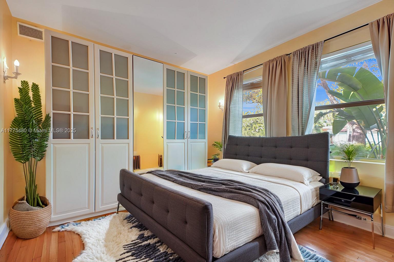PRICE TO SELL!!! Charming Historic Gem in Miami Shores! This bright and spacious 1-bed 1-bath unit is located in a boutique 1920s Mediterranean Revival building by renowned architect Robert Law Weed, once rumored to have housed Al Capone. Featuring original wood floors, impact windows, central A/C, High ceilings , updated kitchen and serene garden views, it blends vintage charm with modern comfort. Located in the heart of Miami Shores, just steps from shops, cafes, parks, library, and more. Plenty of street parking! Offers no rental restrictions, is pet-friendly, and has just 16 units—a rare opportunity for homeowners or investors. Don’t miss this one-of-a-kind property!