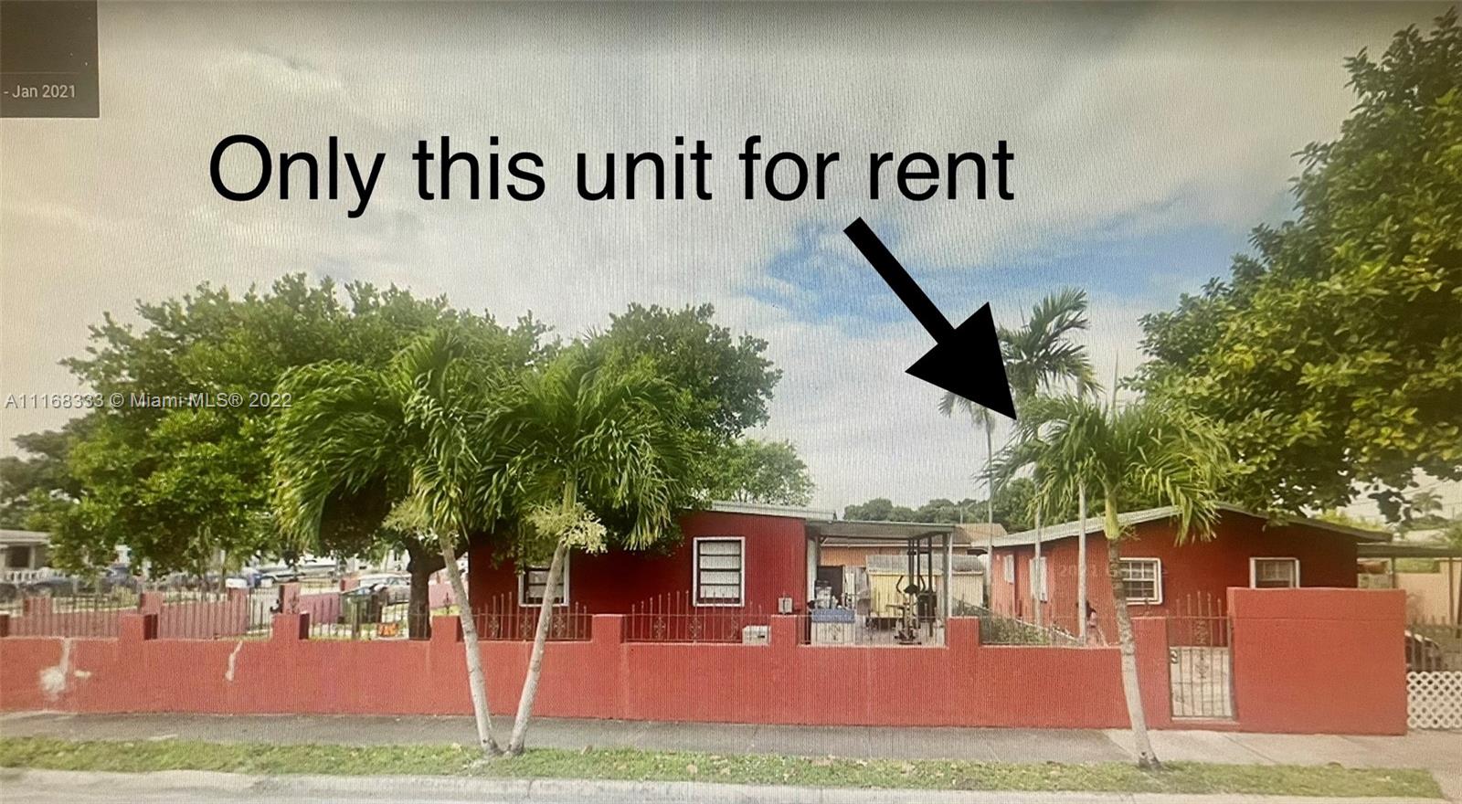 This 2 bedroom, 1 bathroom house (rear unit) is located in the heart of Hialeah, close to highways, schools, restaurants, and commercial centers. The large patio and porch will provide hours of outdoor enjoyment. The property is completely fenced. Must have a valid proof of income for the past three months. Tenants must pay for electricity and water. Ready to move in.