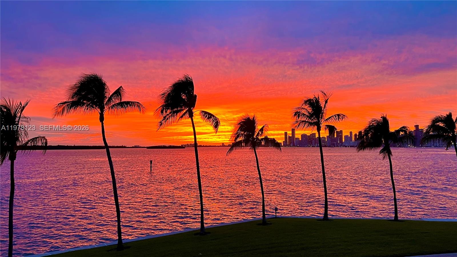 Rare Bayview waterfront unit on exclusive Fisher Island with sweeping, unobstructed views of Biscayne Bay and Miami skyline. Extensively renovated with exceptional craftsmanship, this 2 bedroom, 2.5 baths plus a den/office/gym. Residence has deep double oversized terraces totaling over 1,280 sqft, with rear terrace featuring unobstructed panoramic waterfront views with its western exposure.

Unit has over 1,950 square feet of interior living space and features top-of-the-line finishes and appliances. The residence also offers the opportunity to expand the interior living space by up to an additional 622 square feet, with association approval. Features include: Custom Italian built-in closets, striking marble counter tops, venetian plaster, impact resistant hurricane sliding glass windows and doors. Premium Appliances: Liebherr refrigerator, freezer, and wine refrigerator, Wolf electric cooktop and microwave, Miele smart oven, Bosch dishwasher, Stiebel tankless hot water heater and UniFi high-speed router. Top of the line Sony large screen TV's throughout.

Large private storage room 147 Sqft. Two garaged parking spaces and two golf cart spaces.