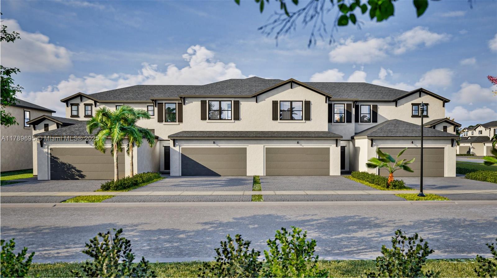 Optimized for increased functionality, this new two-story home features a modern open layout connecting a chef-inspired kitchen with a center island, an intimate dining room and a spacious family room on the first floor. Nearby is a fenced-in rear patio to offer seamless indoor-outdoor living. Residing on the second floor are all three bedrooms to offer residents maximum privacy, including the serene owner’s suite with a walk-in closet and an adjoining bathroom. Rounding out the floorplan is a two-car garage.