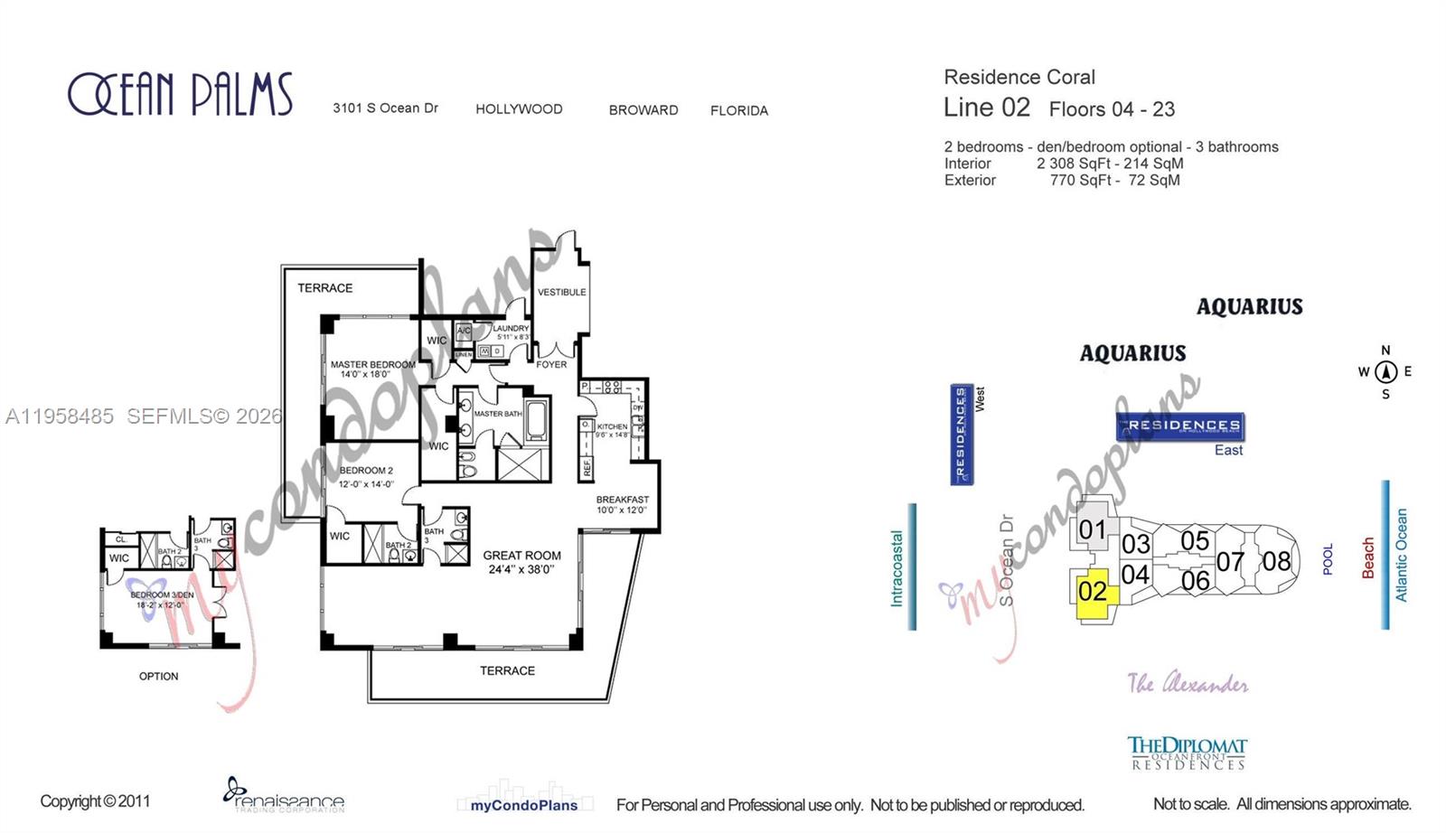 OCEAN PALMS CONDO - Residential