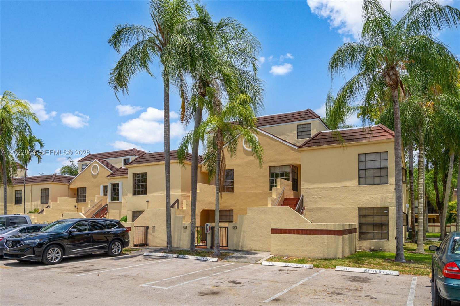 Spacious 3-bedroom 2 Bath Condo Overlooking the Pool in a Well-Established and Well-Maintained Community. Kitchen & Bathrooms were recently remodeled and still look great. Bedrooms are large with ample closet spaces. All appliances are in newer condition. 2 of the Bedrooms are on the first floor of the unit while the 3rd bedroom is in a loft making the space perfect for a guest room, or office space. Balcony is large and overlooks a courtyard and provides a view of the pool. This property is an excellent investment as renters generally respond well to the location. Property is near local Supermarkets, restaurants, malls, and access to highways is convenient.  Unit is currently rented with tenants that are on a MTM lease. Appointments are required for showing. Contact listing agent for more info.