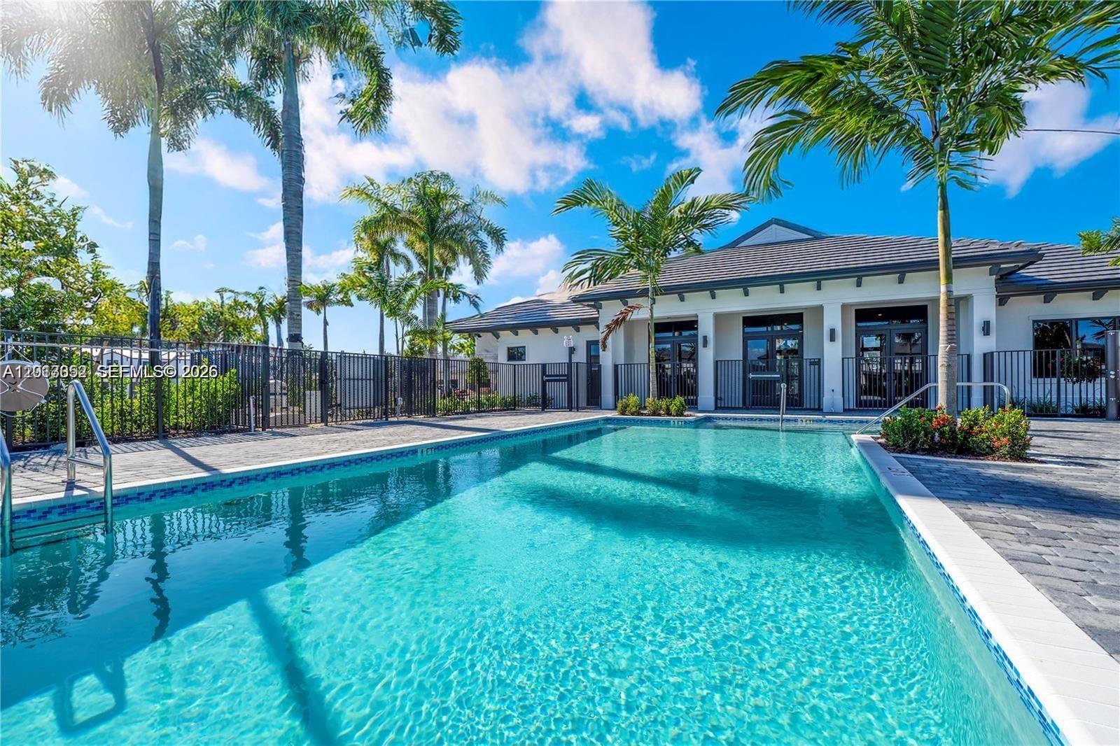 A brand-new  Townhouse with a full lake view in Dania Beach! It has great  3 Bedrooms ,2 Bedrooms ,living room, and backyard overlook the stunning lake. The clubhouse offers a pool, gym, lounge bar, and game rooms.  The master bedroom featuring an en-suite bathroom and a walk-in closet.First floor Spacious living room with full lake view  ,half bathroom and upstair there are 3 large bedrooms with lake views, along with an additional living area.Conveniently located just a 3-minute walk from Publix supermarket!  The HOA fees are fully paid through 2026