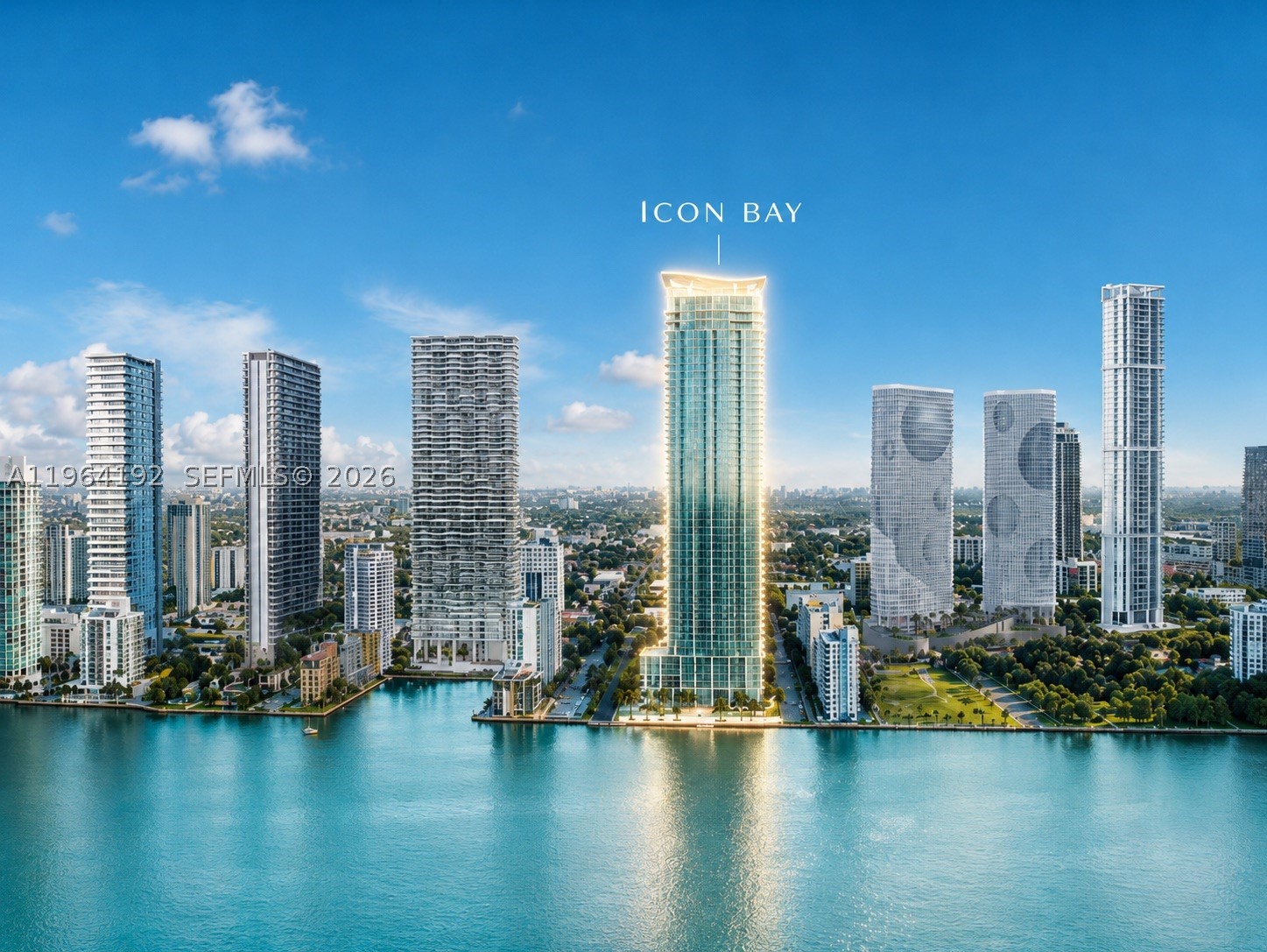 Experience luxury waterfront living at Icon Bay, one of Edgewater’s most desirable bayfront residences. This stunning 1-bedroom, 1.5-bath residence features a spacious open-concept floor plan, elegant porcelain floors and breathtaking direct Biscayne Bay views from your private terrace. Enjoy resort-style amenities including a waterfront infinity pool, tennis courts, state-of-the-art fitness center, spa, theater room, club lounge, valet parking, and 24-hour concierge service. Perfectly located in the heart of Edgewater, just minutes from the Design District, Wynwood, Midtown Miami, Downtown, Brickell, and Miami Beach, with world-class dining, shopping, and entertainment right at your doorstep.