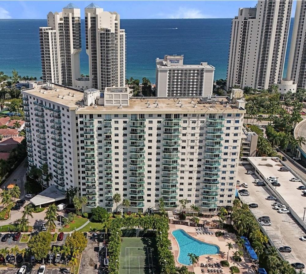 Best deal in the building! Welcome to this bright and spacious corner residence at Ocean Reserve, a desirable full service resort-style condominium located just 450 steps from the Atlantic Ocean in the heart of Sunny Isles Beach. This beautifully maintained 2-bedroom, 2-bath condo offers approximately 1,526 sq. ft. of living space with breathtaking views of both the Intracoastal Waterway and the Atlantic Ocean. New impact windows and balcony doors have already been installed as part of the 50-year recertification project, and the seller will pay the full assessment at closing. Short-term rentals are permitted, making this an exceptional opportunity for investors, second-home buyers, or full-time residents alike. The building is professionally managed by an on-site Airbnb property manager, offering true turnkey income-producing potential. Enjoy resort-style amenities including a heated swimming pool with cabanas and sun deck, tennis courts, fitness center, business center, BBQ and entertainment areas, valet service, assigned parking, 24/7 security, on-site café, mini-market, beauty salon, and laundry rooms on every floor. Maintenance includes A/C, cable, and high-speed internet.  This unit is perfectly positioned between Miami and Fort Lauderdale Airports, and just minutes from Aventura Mall,, Bal Harbour Shops,  parks and restaurants. Don't miss this rare opportunity to own a spacious water-view condo in one of Sunny Isles Beach’s most sought-after beachfront communities!