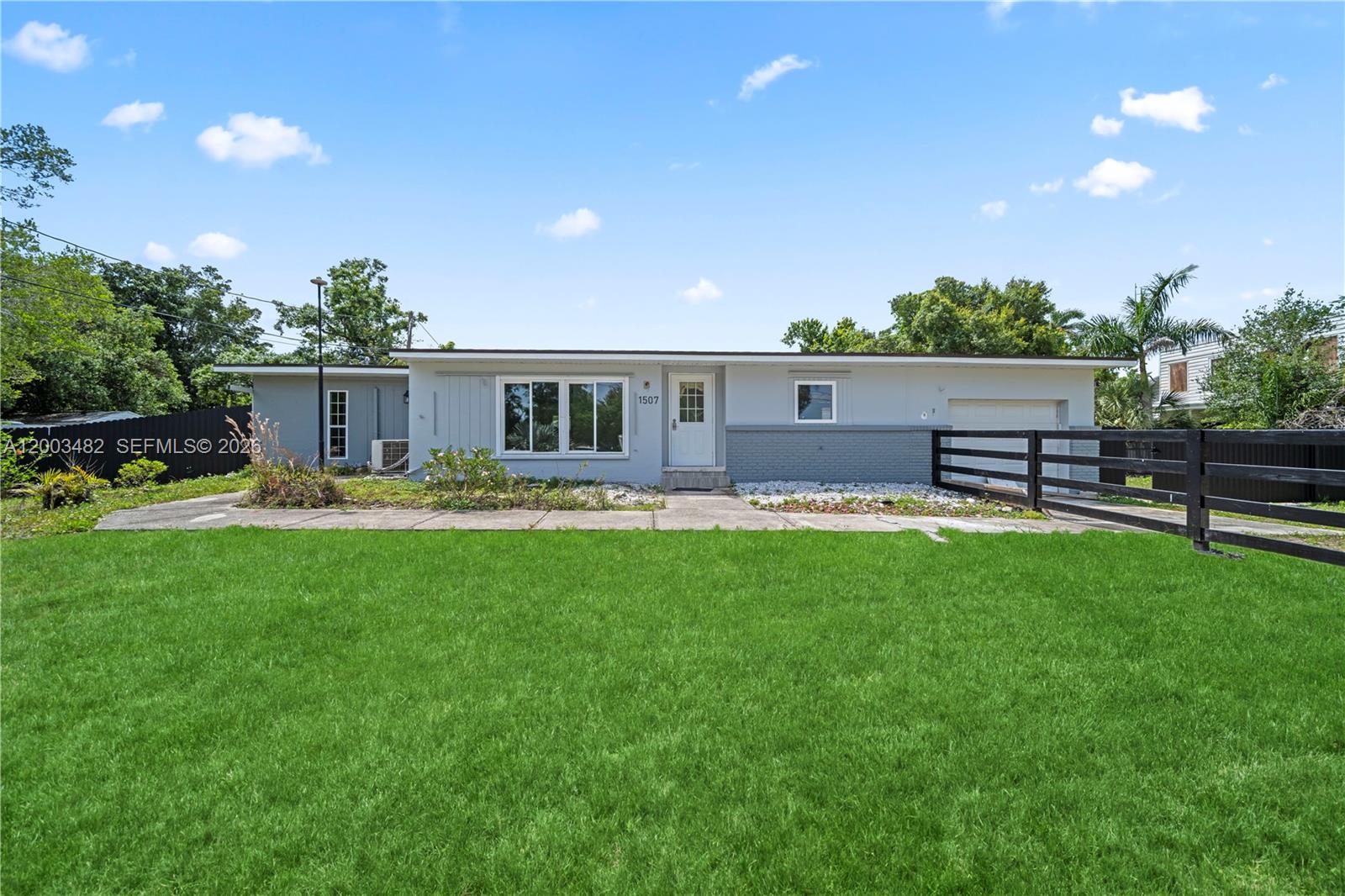 Seller offering closing cost incentive! Whether you’re looking for a private family compound or an investment opportunity, this 2.27-acre fenced estate offers unmatched potential. Zoned RMF5 (Residential Multi-Family), this expansive property allows for up to 10 additional lots, making it a developer’s dream or the ultimate country retreat minutes from I-75 and US-41. The main residence is fully move-in ready, featuring 3 bedrooms and 2 bathrooms with a complete interior and exterior refresh. Enjoy peace of mind with a NEW roof, NEW AC, NEW plumbing, and fresh paint throughout. A separate shed/workshop—complete with its own electric meter—provides the perfect space for a home business, hobbyist, or extra storage. The entire 2.27 acres is secured by a metal privacy fence, offering a quiet sanctuary just moments from everyday conveniences. You are perfectly positioned near top-rated hospitals, schools, and the vibrant recreation at Gilchrist, Laishley, and Carmelita Parks. For the traveler or leisure seeker, the Punta Gorda Airport and the luxury Sunseeker Resort are right around the corner. Boaters and anglers will love the quick access to Charlotte Harbor, the Peace River, and Gulf beaches. Don’t miss this rare chance to own 2.27 acres, in Southwest Florida, with so much potential, in a prime location!
