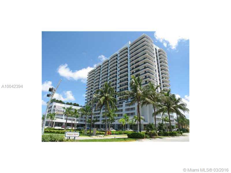 Stunning SOUTH bay & city views. 1735 Sq Ft 2/2 plus den has 10 Ft ceilings with high impact windows, 20 ft private terrace, porcelain floors, Italian cabinetry, granite, ss appliances, wine cooler & large custom closets.  The luxurious marble master bath includes dual sinks, bidet, shower & massage tub.  Enjoy an infinity heated pool, well-equipped gym, billiard & social rooms, business center. 24/7 concierge. 2 assigned garage spaces, bike & extra storage. Minutes to the beach.