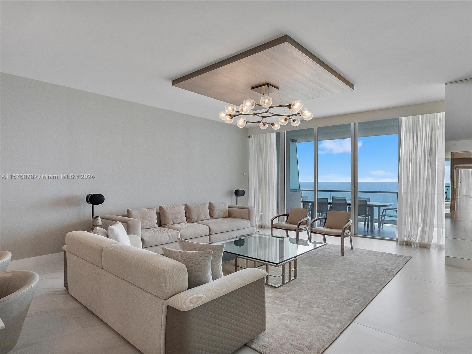 FULLY FURNISHED & MOVE-IN READY! Don't miss out on this incredible opportunity to live in luxury at Turnberry Ocean Club Residences. This fully furnished unit is move-in ready, so you can start enjoying all the perks of beachfront living right away. With high-end Bentley home furnishings and top-of-the-line amenities, every detail has been thoughtfully designed to provide the ultimate in comfort and convenience. Whether you're relaxing on one of the balconies with stunning ocean views or taking advantage of the exclusive dining options and spa services, you'll feel like you're living in paradise every day. Don't wait, schedule a viewing today and make this dream home yours. Turnberry Ocean Club Residences - where luxury meets comfort in every detail.