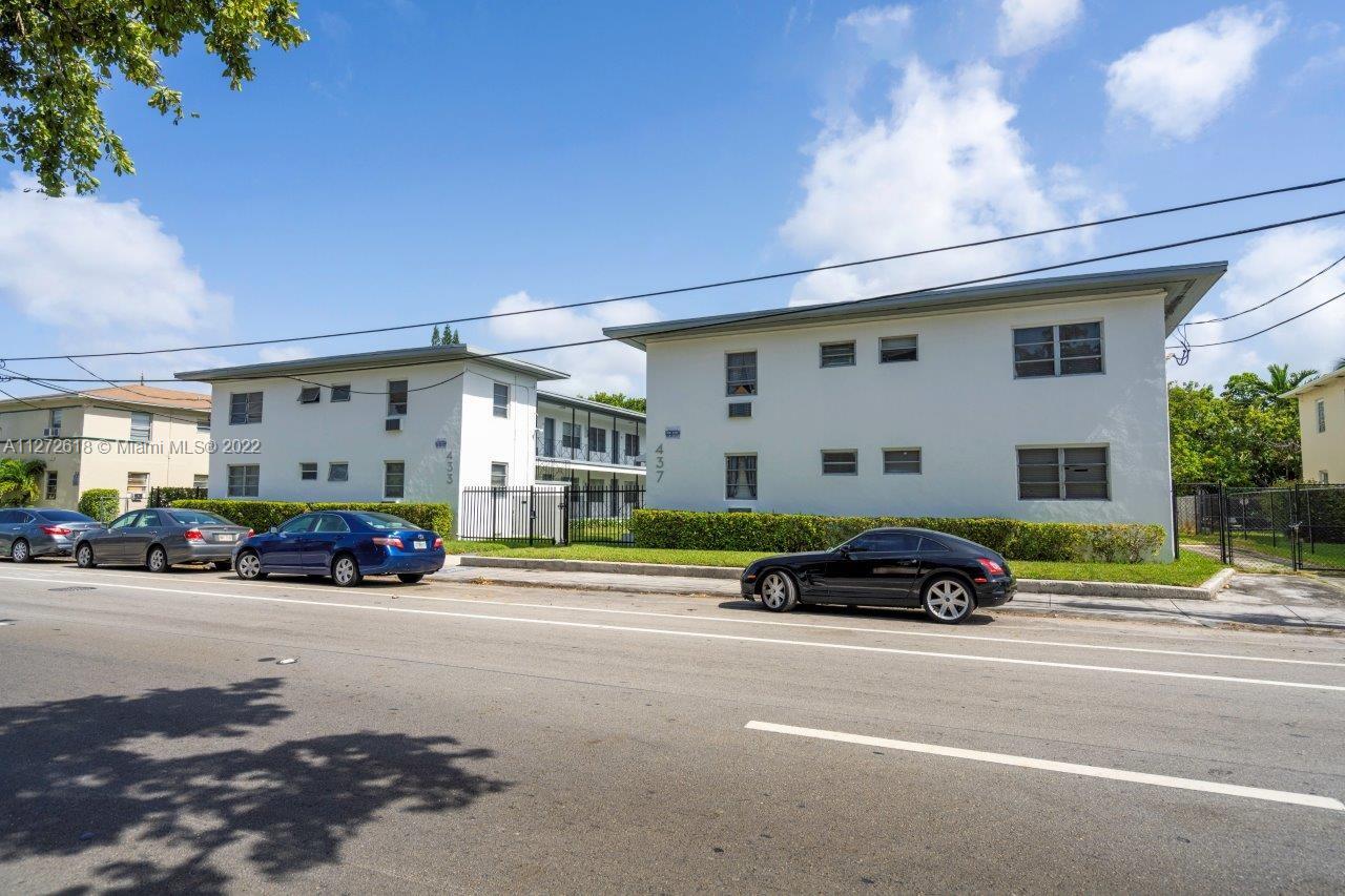 Multi family assemblage for sale in Miami! This nicely upgraded and stabilized property includes a total of 31 units generating over $535k in annual rental revenue. Upgrades include new kitchens with SS appliances, granite countertops, new flooring, and updated baths. Assume seller's loan with 3.73% interest rate! As a covered land play, this asset generates a sizeable income while planning for redevelopment near future Brightline commuter station. Currently zoned T6-8-O,  build up to 130 residential units with commercial lining along 82nd St, and take advantage of it's Transit Oriented Designation. Conveniently located in Little River District, near Mimo District, El Portal, the Citadel & more! Includes 437 NE 82nd St and 460-500 NE 82nd Terr. - 4 folios in total.