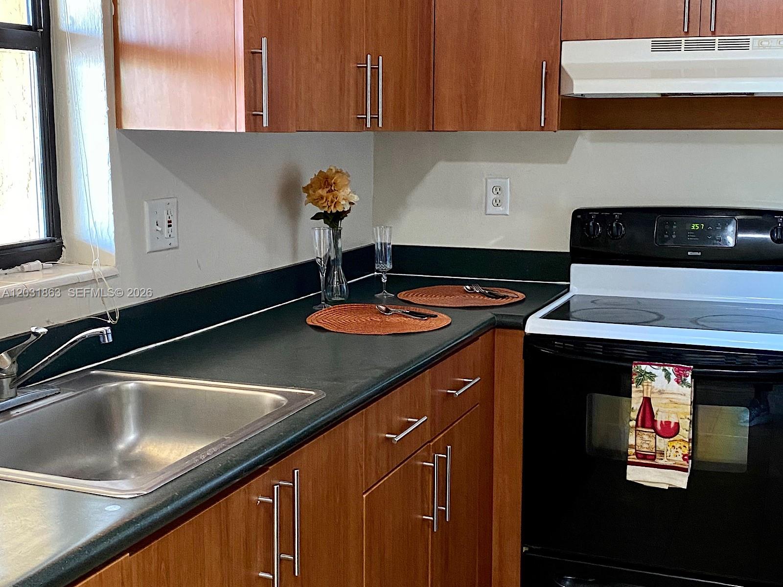 Beautifully updated 2-bedroom, 1-bath residence located on the second floor, featuring tile and laminate flooring throughout. This bright and inviting unit is vacant and ready for immediate occupancy. Water and sewer are included in the rent. Residents can enjoy access to the community pool and a convenient location near I-95, shopping, dining, entertainment, and just minutes from the beach. One pet is welcome (no aggressive breeds, maximum 75 lbs.) with a $250 non-refundable pet fee. Move-in requires first month's rent, last month's rent, and one month's security deposit. Association approval is required and may take up to 3 weeks.