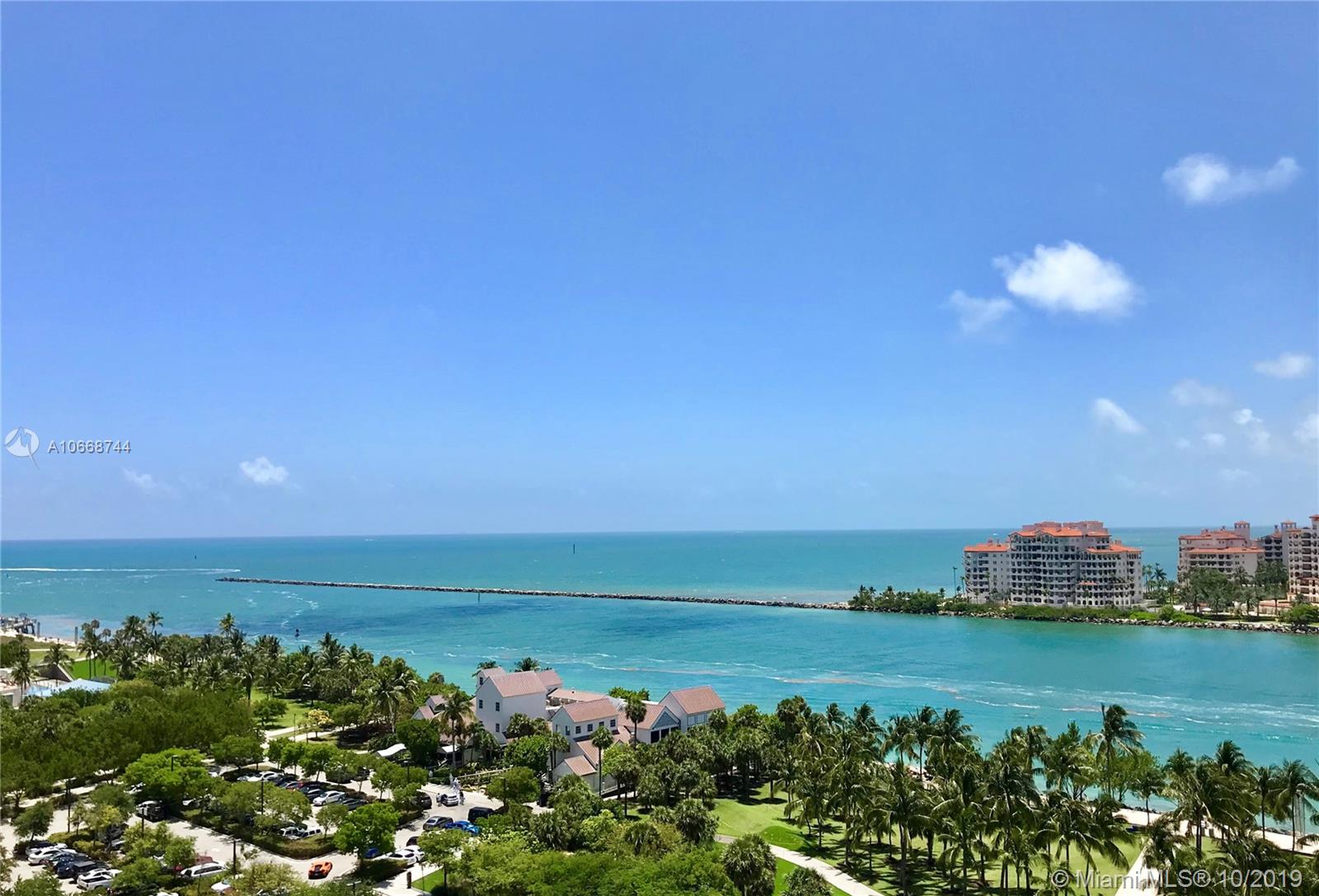 ***HUGE PRICE REDUCTION OF OVER $750K. SELLER MOTIVATED***VERY RARE opportunity to own ENTIRE 14th FLOOR in desirable Wing 1 of Portofino Tower. Units 1401 & 1402 were combined in a very smart way giving the opportunity to practically use the 2 units in a very private way. This 4380sf Luxury Residence features 2 En-suite Master Bds, 2 additional en-suite Bds, and 2 Guest Bathrooms. This residence has Stunning Views from every angle & features a Grand Formal Dining Rm, a Grand Living Room w/ stunning Ocean Vistas, a Chef's Kitchen with a comfortable family-oriented feeling with dual Wolf Ovens & dual Subzero Fridges/Freezers, a built-in Wine Cooler & More! **UPDATE OCTOBER 20, 2019: Stunning new Portofino Lobby now completed & open! 
Check photos 54 through 58 to view actual images taken**