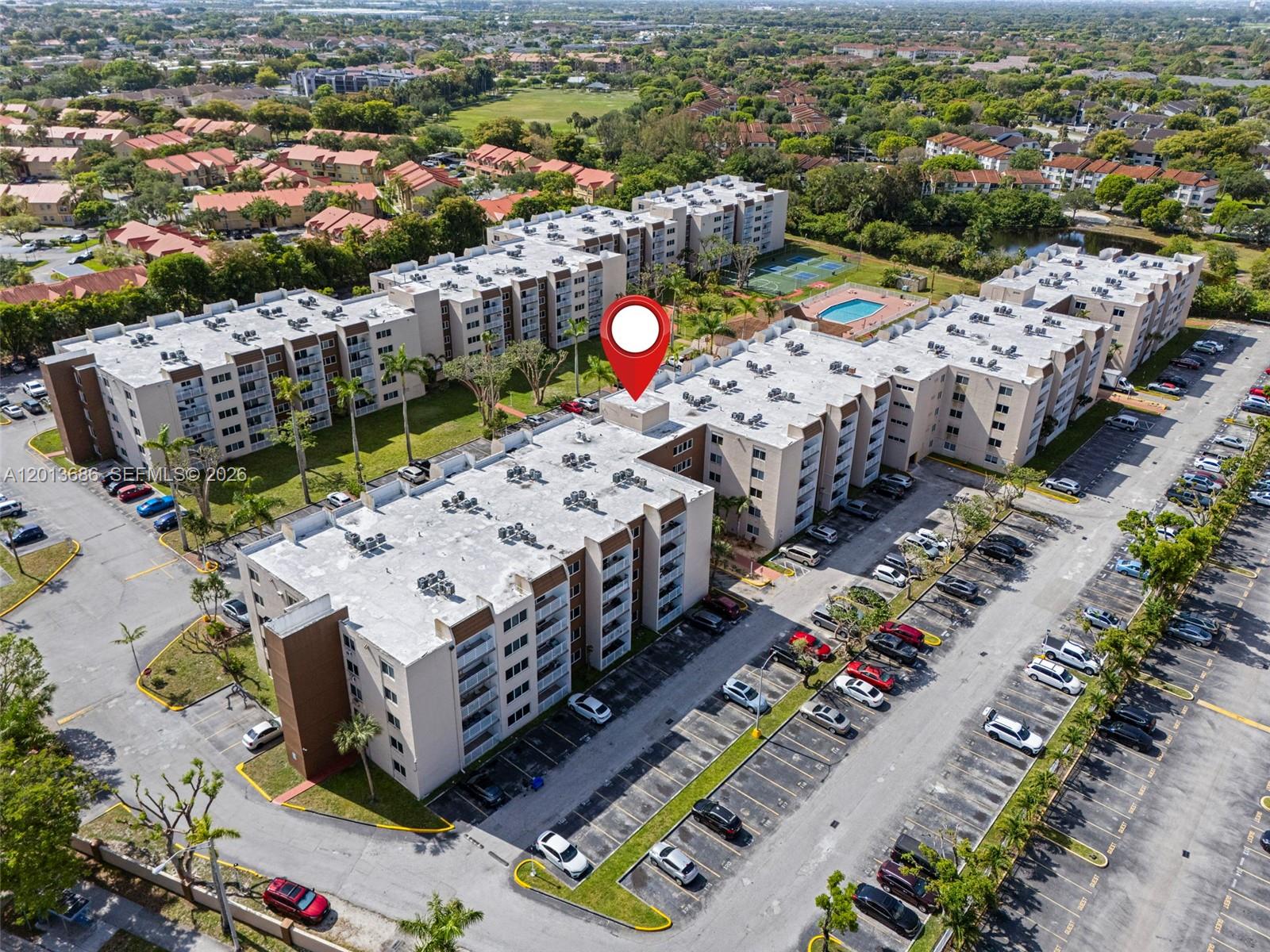Bright 1-bedroom condo in Coral Gate East Condominium featuring a private balcony and spacious layout. Located in a community with resort-style amenities including pool, tennis courts, fitness center, and clubhouse. Conveniently situated near major highways, shopping, and dining. Currently leased at $1,800/month through September 30, 2026—ideal for investors seeking immediate income.