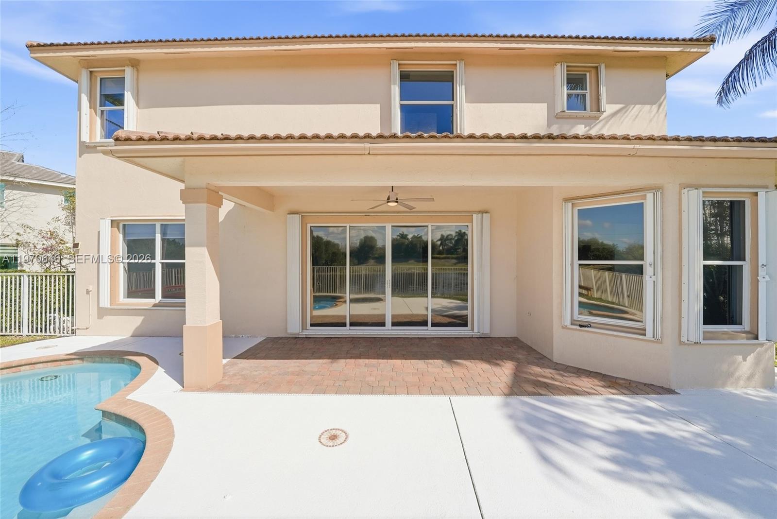 Beautiful REMODELED 6 bedrooms, 5 bathrooms and 4 car garage house located at the prestigious community of Weston Hills Country Club. Come and enjoy the astonishing sunsets from the pool side, while close the peaceful canal. Fenced backyard. Top of the line finishes all around the home, starting from its modern kitchen with all new cabinets, calacatta quartz countertops and stainless-steel appliances. NEW ceramic tiles all throughout the first floor and stairs, plus laminated floors upstairs, new blinds through out. Contemporary bathrooms. Built in closet plus laundry room upstairs. Pool has been updated. This community offers a variety of amenities, including a golf course, tennis courts, a clubhouse, and a community pool. Weston Hills is also home to some of the best schools in Broward County. MOTIVATED SELLER!
