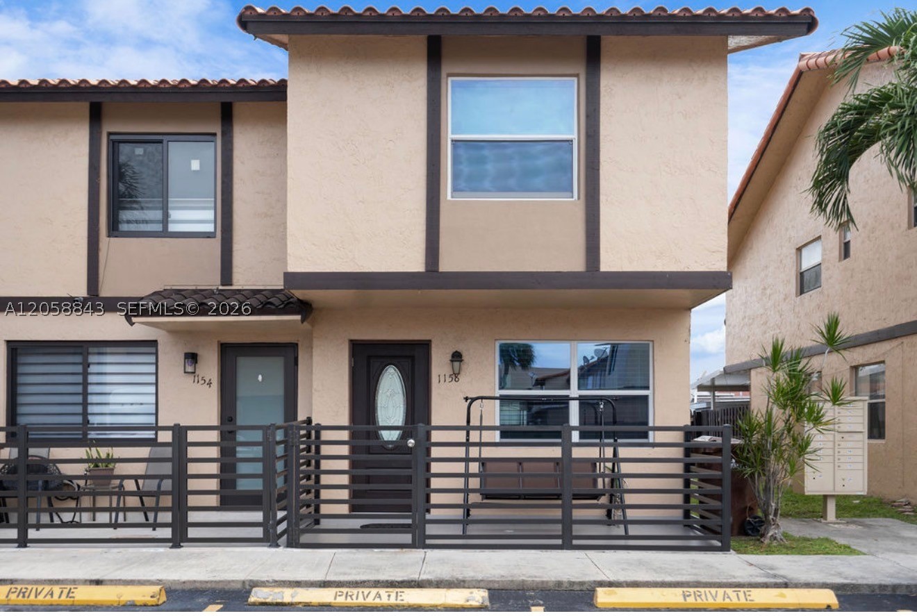 Beautifully remodeled 3-bedroom, 3-bathroom townhouse featuring impact windows and doors for added safety and energy efficiency. Enjoy a modern kitchen with brand-new stainless steel appliances and stylish finishes throughout. Conveniently located near major highways, shopping centers, and restaurants. The community offers a clubhouse, sparkling swimming pool, and fitness center. Don't miss this incredible opportunity to own a move-in-ready home in a prime location!