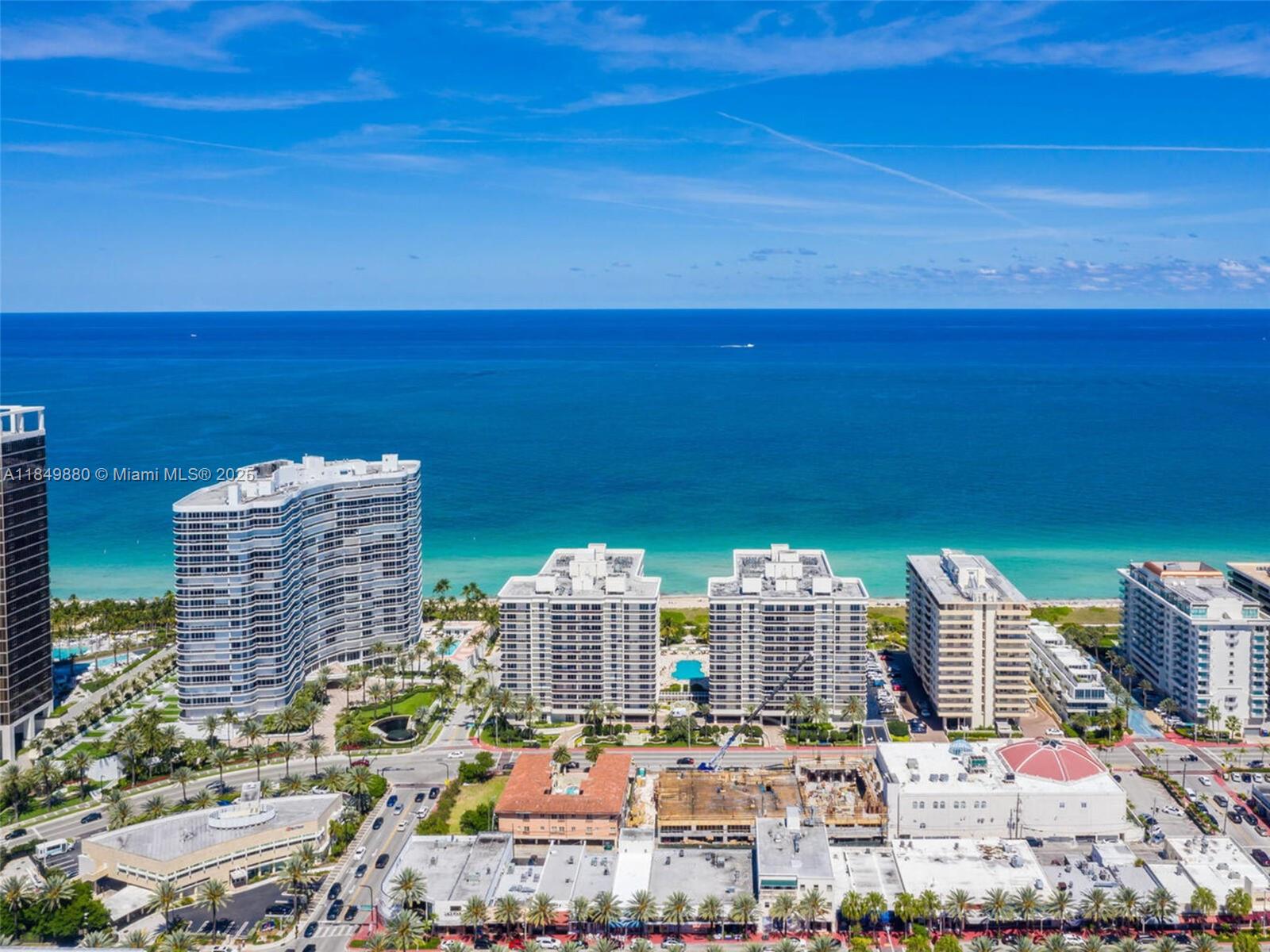 ENJOY OCEAN AND POOL VIEWS FROM THE SUNNY SOUTH SIDE OF THE SOLIMAR  NORTH TOWER. ENTER THIS SPACIOUS 1740 SQ. FT. 2 BEDROOM 2 1/2  BATH FROM YOUR SEMI-PRIVATE ELEVATOR FOYER. THIS SPLIT BEDROOM PLAN WITH MARBLE FLOORS THROUGHOUT OFFERS, OPEN CONCEPT LIVING/DINING ROOM. THE KITCHEN PASS THROUGH PROVIDES ENTERTAINING WITH EASE. VERY LARGE CLOSETS IN PRIMARY BEDROOM WITH LARGE SPA LIKE BATHROOM. FULL SERVICE BUILDING FEATURING STATE OF THE ART GYM, MEN & WOMENS SPA, ATTENDED POOL, BEACH SRVICE, 1 SELF PARKING SPACE & SECOND CAR WITH NO CHARGE VALET. ABSOLUTELY THE BEST BEACH LOCATION!! BETWEEN, THE WORLD RENOWNED BAL HARBOUR SHOPING CENTER & THE CONVENIENT SURFSIDE, HARDING AVENUE SHOPS.