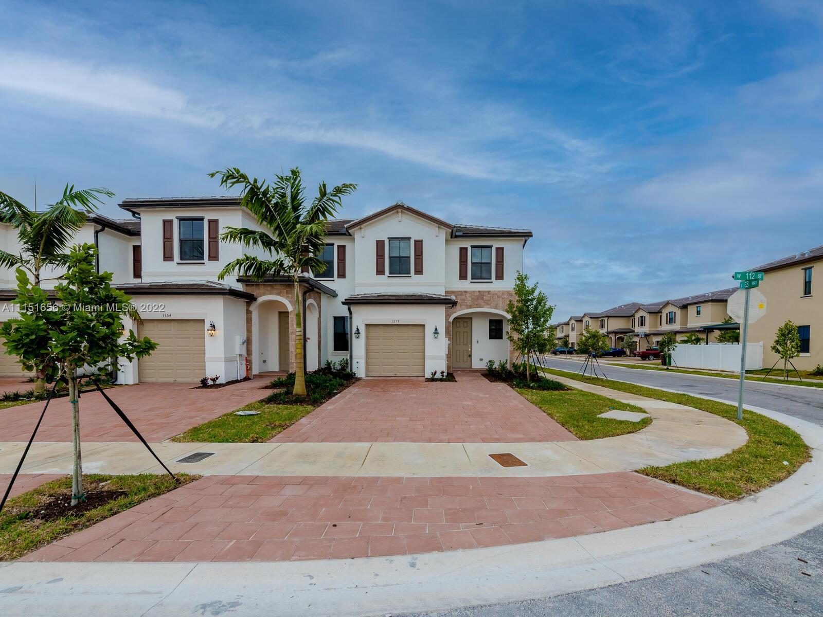 Beautiful BRAND NEW CORNER TOWN HOUSE with GARAGE in AquaBella a masterplan community in Hialeah, FL, that offers a convenient location and a LOT of amenities. The community has an ideal location near Miami Lakes withexcellent schools, shopping and restaurants within minutes, as well as easy access to Turnpike and US Route 27. Homeowners can also enjoy a wide variety of community amenities, such as a private lake and a deluxe clubhouse with a swimming pool, gym and kids room. Great room and kitchen share a convenient and contemporary open floor plan on the first level of this two-story townhome, while a patio offers space for
indoor-outdoor living. Three bedrooms are situated on the second floor, including the luxe owner’s suite. 
Easy to show!