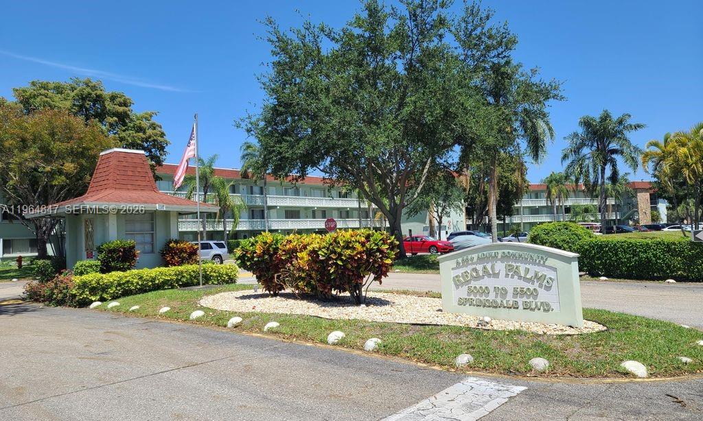 UPDATE!!! HOA monthly is being reduced to$420 p/m and no fixed amount of Downpayment for loans! 55 plus Community. You will enjoy the best of Florida living in this bright and spacious 2nd floor garden view  1-bed, 1-bath unit tastefully furnished. The unit has updated tankless water heater and AC both under 10 yrs old, remodeled bathroom.  It is perfectly situated in the quiet and well-maintained grounds at Regal Palm. Whether year-round or a seasonal winter bird, this condo will give you a perfect balance of comfort, convenience, and community. The grounds are beautifully landscaped, includes a clubhouse, sparkling pool, exercise room and more — all within minutes of Palm Beach Airport, shopping, dining, beaches and local attractions.  No pets. Rental Restrictions. Association requires 20% down. 675 credit score required. See application for condo application/all other fees. The unit is being sold as-is and fully furnished. On-site laundry facilities make daily living simple and easy. Call me to view it today and Thank you! The owner will contribute $1000 towards buyers closing costs. This turnkey condo awaits you!