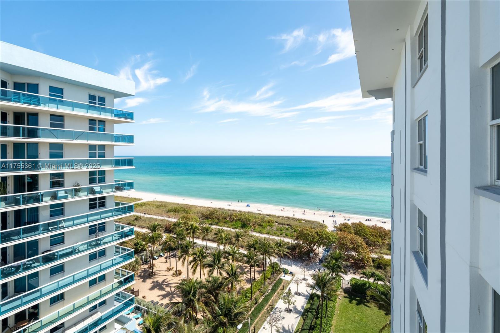 Discover this charming two-bedroom apartment in the heart of Surfside, just steps from the beach, this bright and spacious unit with 1485 SQF with large living room and dining room facing with ocean views, bedroom has a huge walk-in closet and an owner's closet. It has lots of storage. Relax on your private balcony overlooking the ocean, you will be at the Beach. building pool, or walk on the beach by the building. The building has a gym and barbecue area. Amazing location near restaurants, Bal Harbor Shops, supermarkets, coffee shops. Easy to Show.