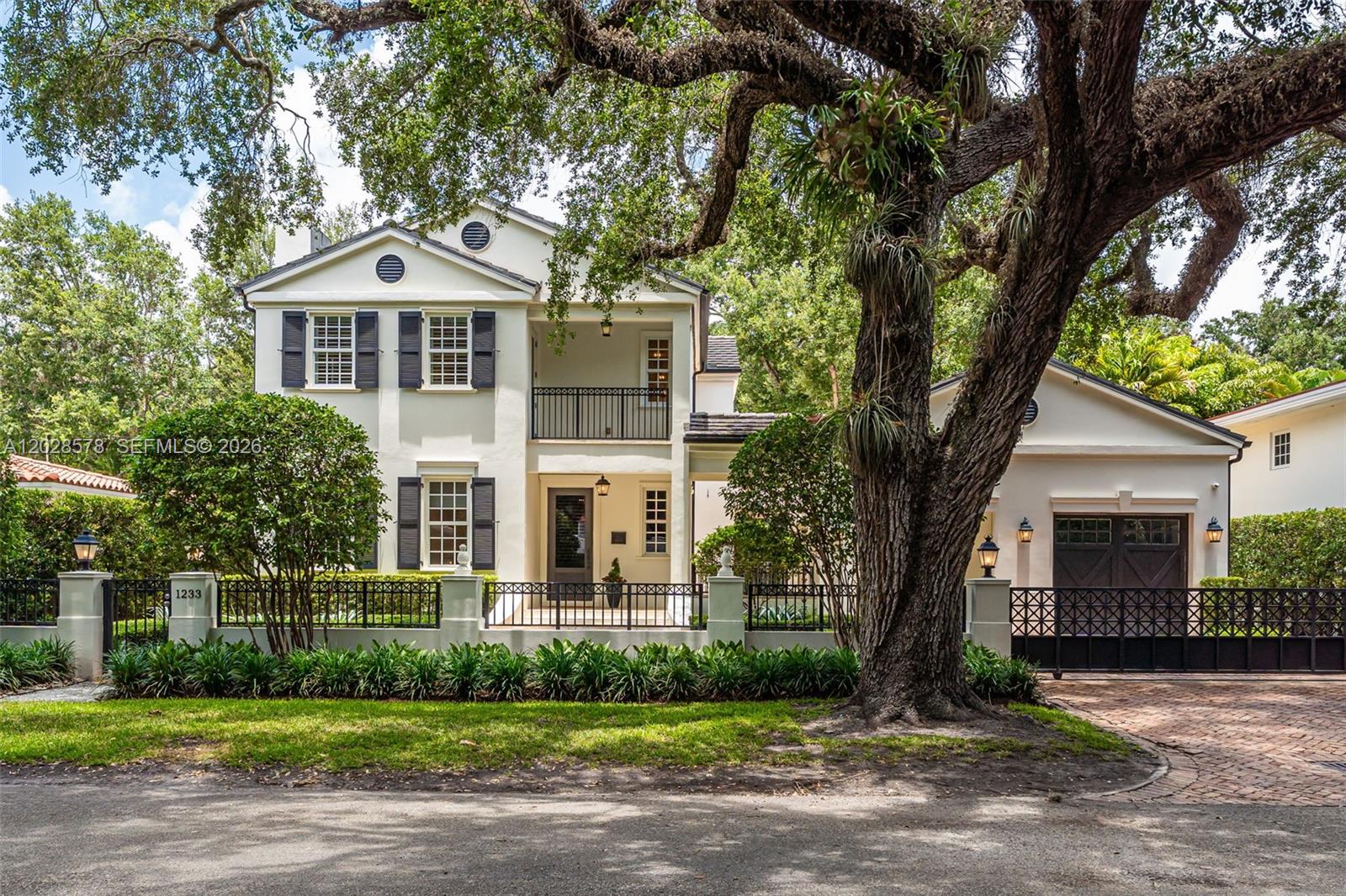 Stunning newer construction home for lease in one of the most desirable locations in Coral Gables, walking distance to Riviera Country Club. Built in 2014, this elegant residence offers 4 spacious bedrooms, 3.5 bathrooms and a thoughtfully designed floor plan with high-end finishes throughout. Fully equipped chef's kitchen with a Calcutta marble Island, custom designed marble flooring and Viking appliances. Waterworks designed bathrooms. Enjoy modern luxury living with a fully integrated smart home ready. Impact windows and doors, gated entry, and electric vehicle hookup. The private backyard is an entertainer's dream featuring a sparkling pool featuring seats and jets. Lush landscaping   for ultimate privacy and relaxation. Wood burning fireplace. Ideally located near top-rate schools, fine dining, shopping, parks, and everything Coral Gables has to offer. A rare rental opportunity combining comfort, security, and convenience in a premier neighborhood.