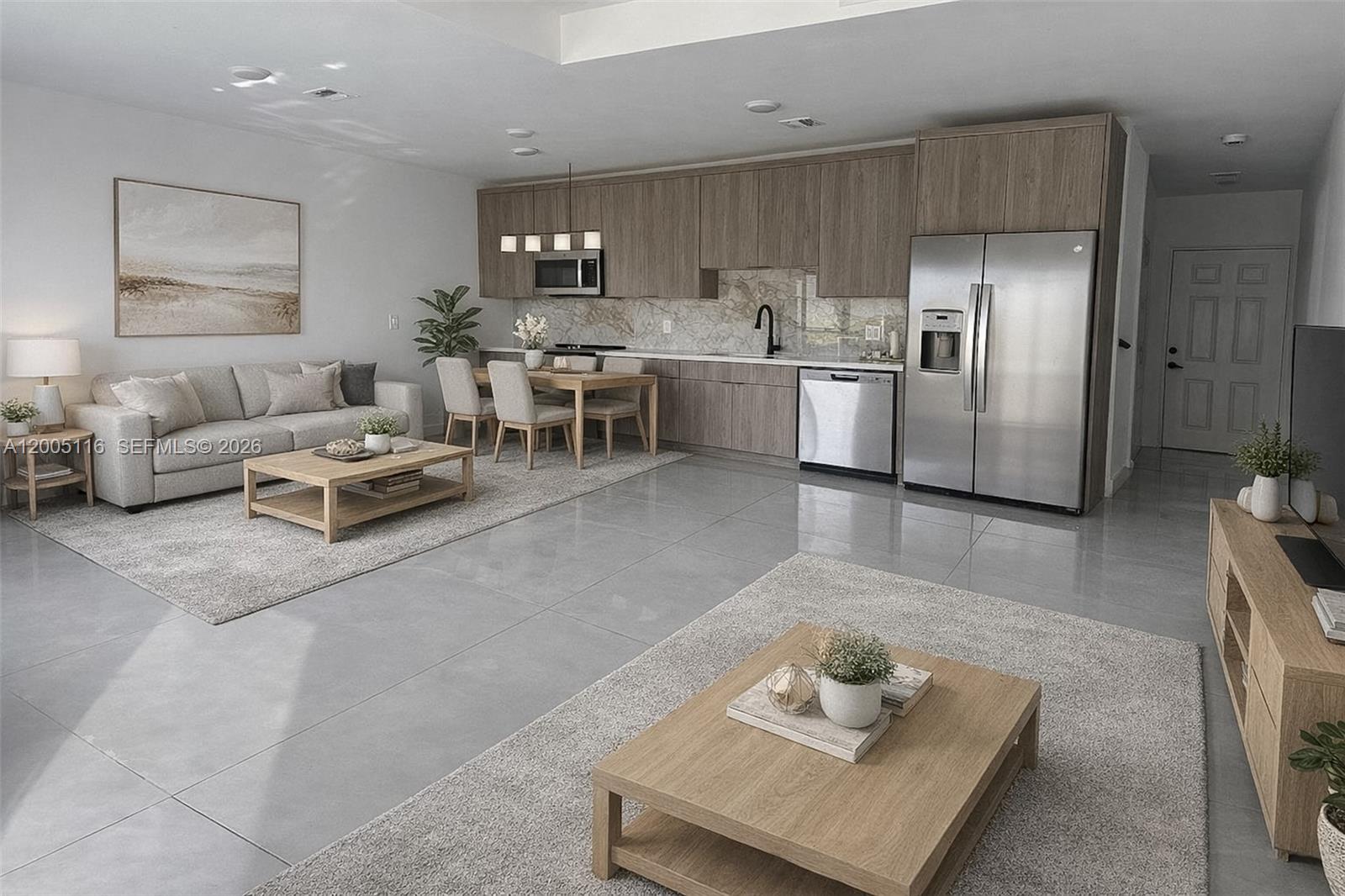 This concrete-built home features impact windows, a private rooftop terrace, and two dedicated parking spaces. First-floor bedroom with private bathroom doubles as an in-laws suite or income opportunity. 
Located in a quiet neighborhood with LOW HOA $86. This property has 4 bedrooms and 3 bathrooms.