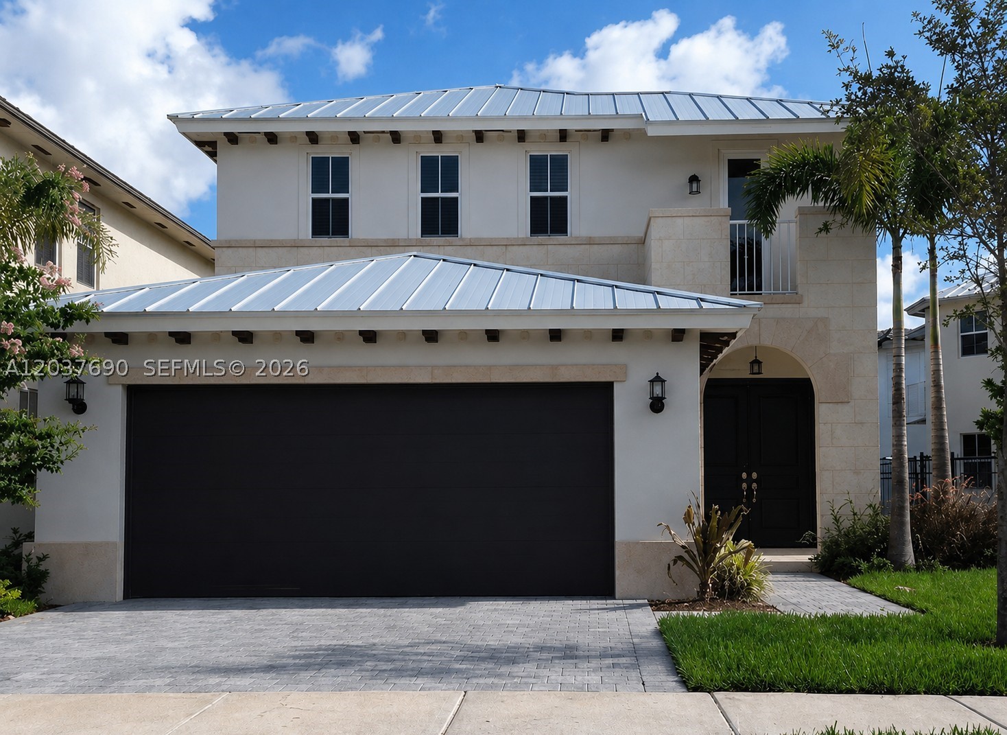 Beautiful lakefront residence located in the highly desirable Vintage Estates community in Doral. This elegant two-story home features 3 bedrooms and 2 full bathrooms, offering 2,396 sq ft of living space thoughtfully designed for comfort and functionality. The spacious layout includes generous living and dining areas, abundant natural light, and beautiful lake views that create a serene and inviting atmosphere.

Situated on a 4,150 sq ft lot, this home offers a private backyard overlooking the lake, providing the perfect setting for relaxing, entertaining, or enjoying Florida sunsets. Built in 2014, the property features contemporary finishes, stucco construction, and a well-maintained interior ready for its next owner.

Residents of Vintage Estates enjoy access to excellent community amenities, including a clubhouse, resort-style swimming pool, barbecue area, and children's playground. Conveniently located near top-rated schools, Publix, CVS, restaurants, shopping centers, and major highways, this home combines comfort, convenience, and one of the most sought-after lifestyles in Doral.