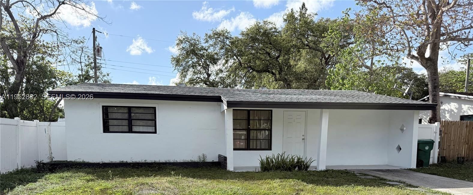 Remodeled, updated 3/2 single-family home, huge fenced in back yard with huge screened in porch. Granite countertop kitchen, new appliances, new roof 2019, new bathrooms, porcelain tile floors. Beautiful front lawn with a driveway for plenty of parking. Front open patio and walkway.
Great Location, centrally located to Airport, Port Everglades, Highways and Hard Rock Cafe. Surrounded by Shopping, Restaurants, Cafes, Parks, Lakes and Publix. Close to Beaches, Highways, Entertainment and Dania Beach Pier. Great Investment Opportunity. Centrally located, short term or yearly rentals for nearby yacht crew, airport crew and other. Parking in front of house with driveway. Fenced in backyard. Must see!!