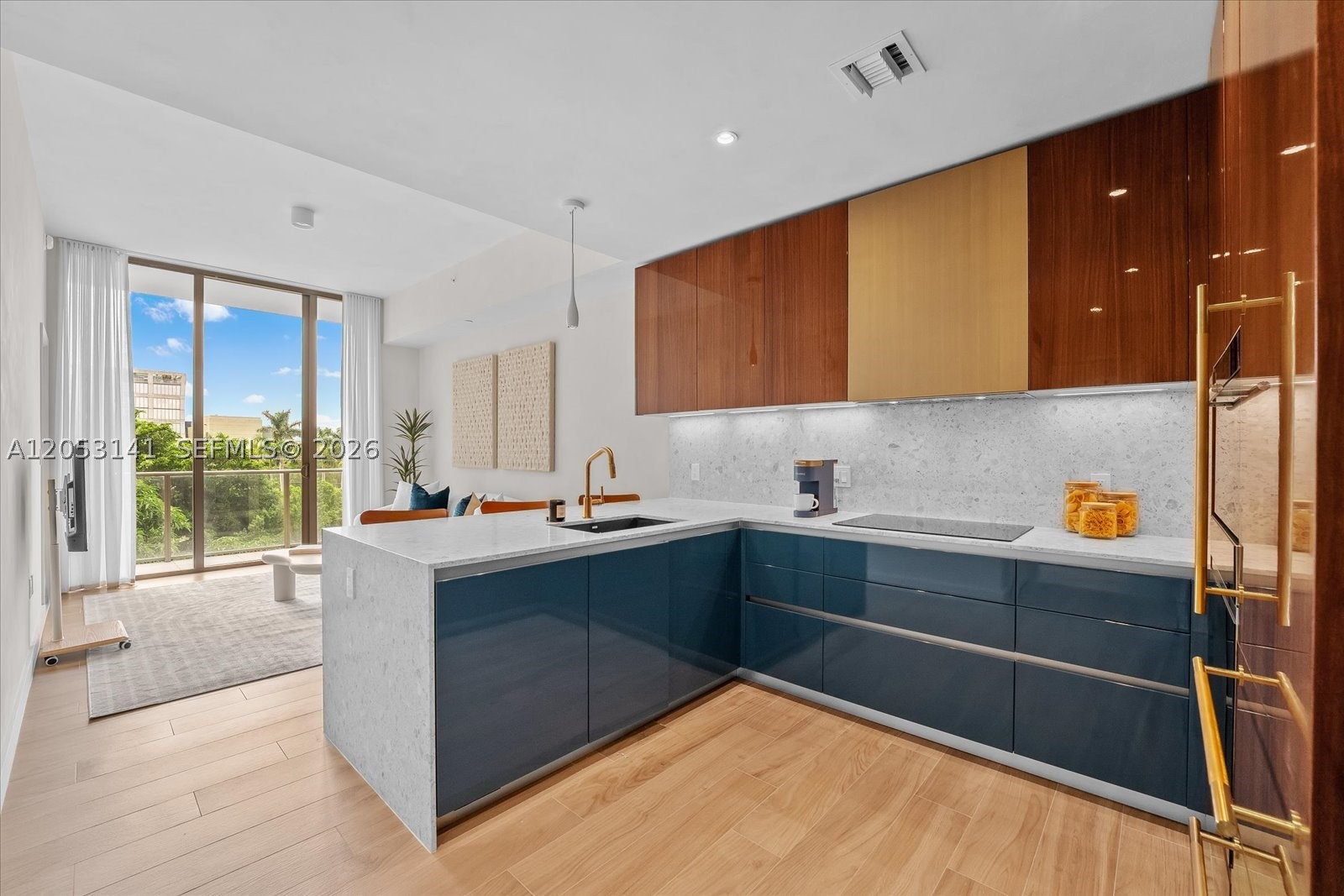 Spectacular living awaits in this exquisite 1-bedroom, 1-bath residence at Mr. C Residences Coconut Grove. This elegant home is just steps from the heart of Coconut Grove Village. Featuring 10-foot ceilings, abundant natural light, a spacious private balcony, an Italkraft Italian kitchen with Sub-Zero appliances, brushed brass fixtures, custom cabinetry, and terrazzo countertops, every detail reflects timeless sophistication. Offered fully furnished and turnkey, this residence is move-in ready, making it an exceptional opportunity for both end users and investors.

Residents enjoy exceptional resort-style amenities, including two pools, a lap pool, poolside towel service, a state-of-the-art fitness center with whole-body fitness zones, a signature spa with steam and sauna rooms, 24-hour concierge, doorman and security, 24-hour valet service, an elegant lobby, a billiards room, and a business lounge with meeting rooms.

Le Specialità Café & Market is conveniently located within the condominium, offering residents an exceptional Italian culinary experience inspired by Mr. C's renowned hospitality.

Ideally located within walking distance of CocoWalk's premier shopping, restaurants, and cafés, and just minutes from Brickell, Downtown Miami, Key Biscayne, South Beach, and Miami International Airport.