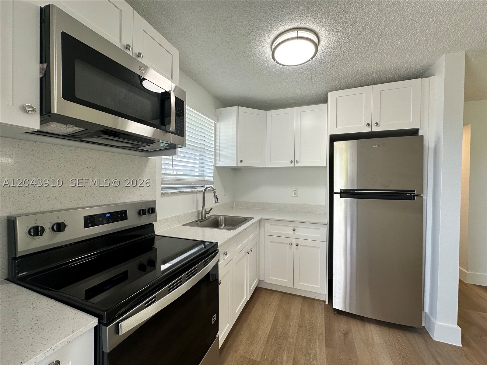 Spacious and NEWLY REMODELED 2 bed/1bath in Davie!!! Charming 1st floor, corner unit with beautiful new flooring, granite countertops, cabinets, new lighting, and central AC. Large living and dining room area with full kitchen and brand new appliances. Plenty of closets for storage space. Located in a quiet community, with a full laundry room on-site. Waste, maintenance, pest control + 1 assigned parking space included. Guest parking on property. Pets welcome with 1x pet fee. Property is in a great area - centrally located yet tucked away on a quiet street, close to all of the major highways (A1A, US1, I-95, turnpike etc). Down the street from Nova! Everything nearby such as shops, restaurants, schools & parks...Only 10 min from Hard Rock, Seminole Casino, Dania Point, Broward Mall & more!
