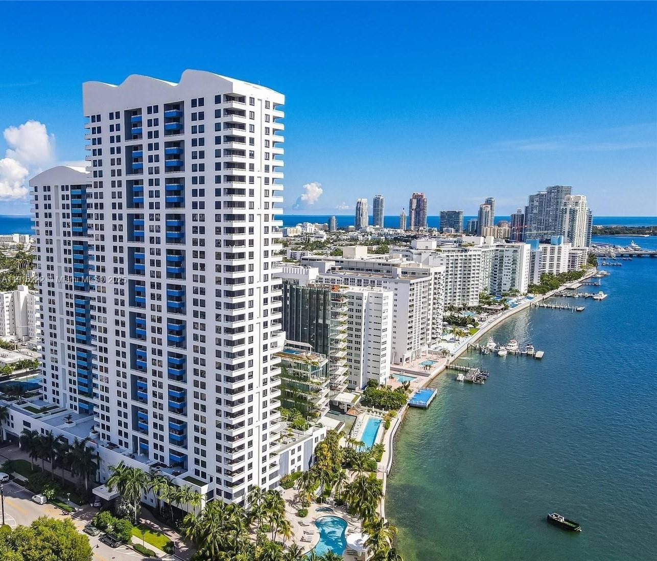 Waverly South Beach 12 month. Available Dec 31st, one bedroom  with large private balcony, nice views to bay and some ocean. Unit will be freshly painted white. Full size washer/dryer, cable/internet, parking included. Waverly offers Bayfront fitness center, heated pool, outdoor kitchens, tennis, volleyball, putting green, 24 hour valet and front desk, package room and more Waverly is a full service, waterfront property, located three blocks to Lincoln Rd, Trader Joes, Whole Foods. tenant occupied, schedule showing.