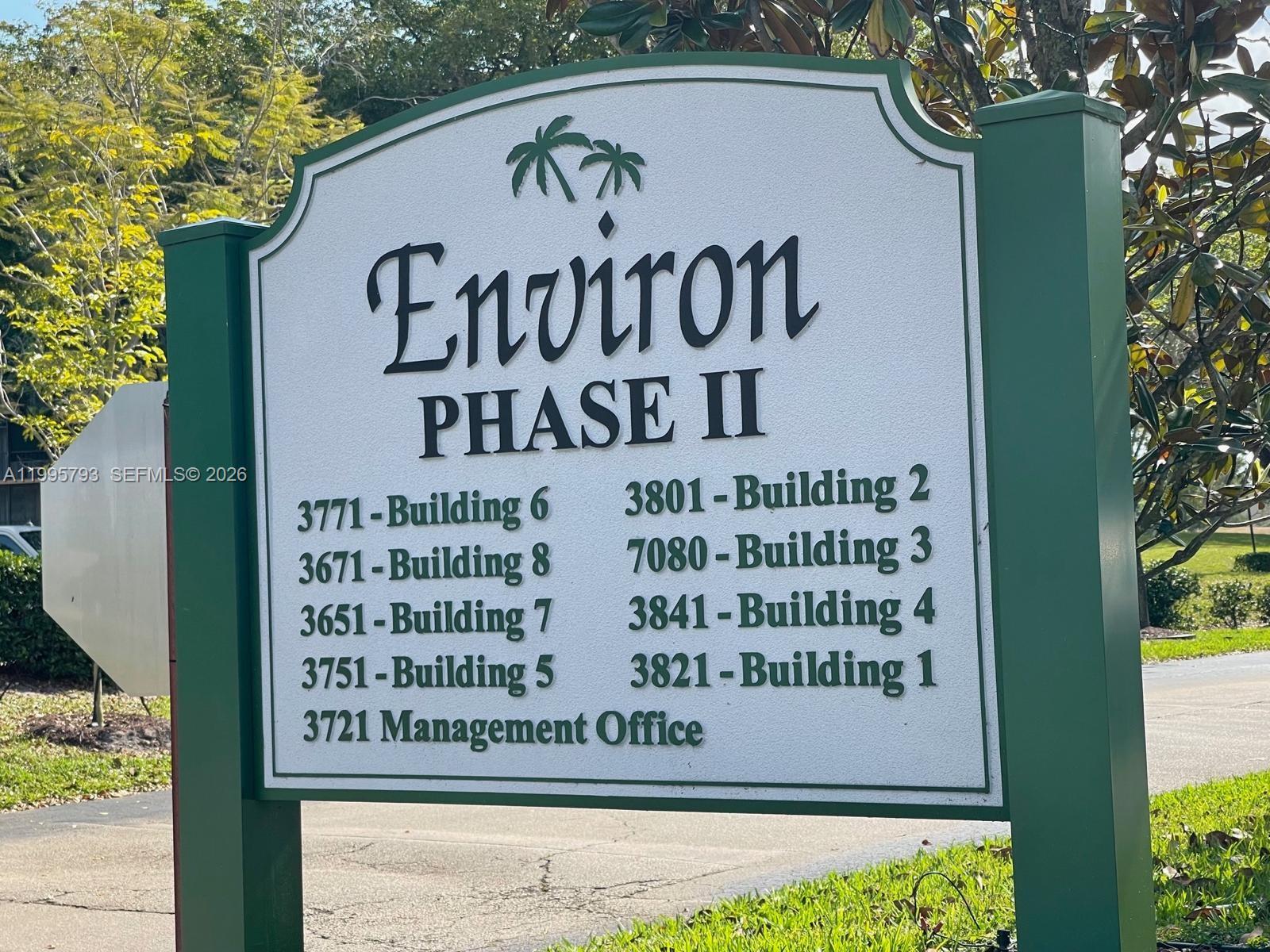CONDOMINIUM 6 OF ENVIRON - Residential