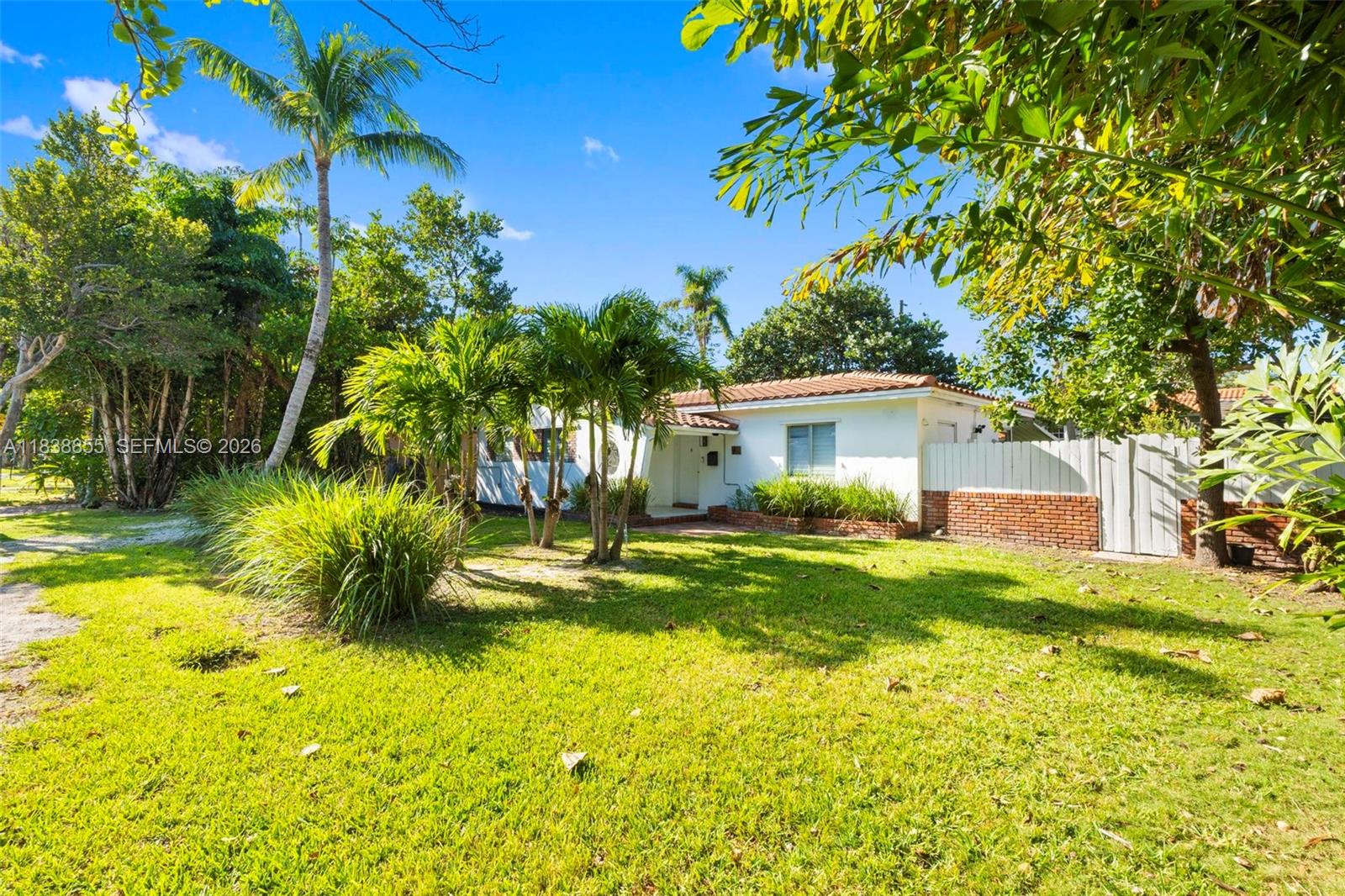 Experience the island lifestyle in this charming 3-bedroom, 2-bathroom home in Key Biscayne. Nestled in a sought-after neighborhood, this property features a private, fenced yard, perfect for relaxing or entertaining. Its prime location offers the convenience of walking to nearby parks, supermarkets, top-rated schools, and local restaurants. Just a short stroll from the beach, shops, and the community center, this home offers the best of Key Biscayne living with easy access to everything this vibrant area has to offer.