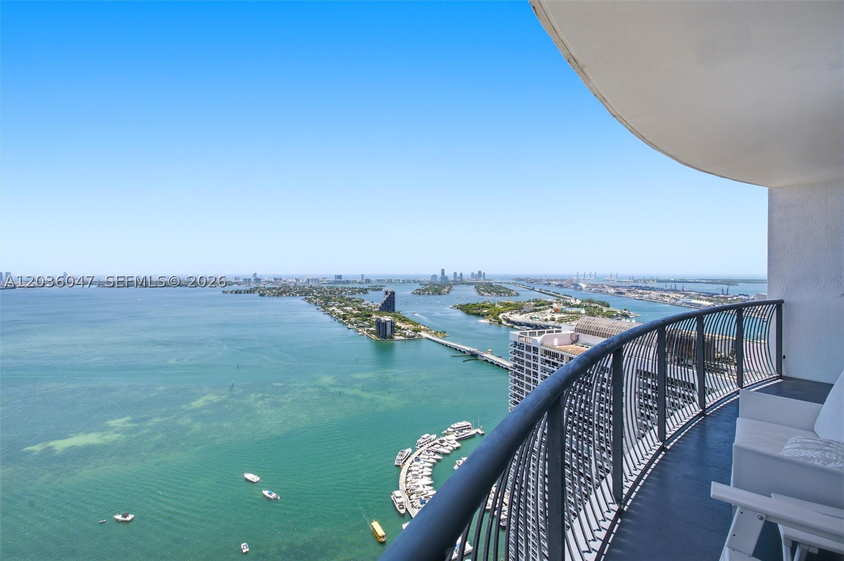 Bright and spacious fully furnished 2BR/2BA residence at Opera Tower, Unit 4801, located in the heart of Edgewater. This turn-key home offers breathtaking panoramic views of Biscayne Bay and the Miami skyline, featuring floor-to-ceiling glass, a large wraparound balcony, open layout, modern finishes, in-unit washer and dryer, full kitchen setup, Wi-Fi included, and one assigned parking space. Residents enjoy resort-style amenities including fitness center, sauna, valet, 24-hour security, and more. Excellent location directly across from Margaret Pace Park, just minutes from Downtown, Brickell, Wynwood, Midtown, the Design District, and Miami Beach.