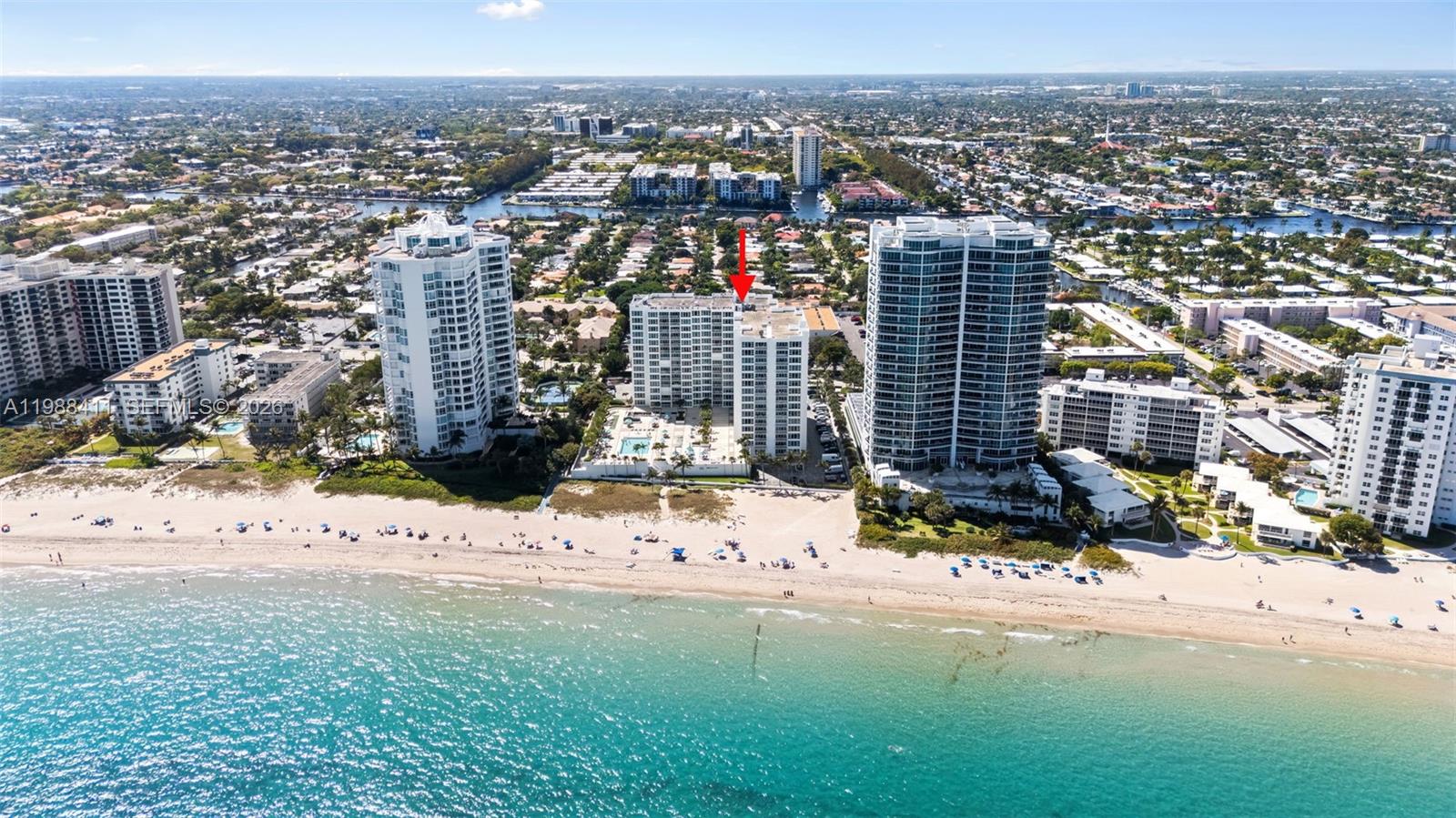 BEST DEAL IN THE BUILDING!! Ocean Colony is a gem DIRECTLY ON THE BEACH in Lauderdale By The Sea. This is a LUXURY BUILDING with RESORT STYLE POOL, GROUNDS and OCEAN ACCESS. This oversized one bedroom, one and half bathroom suite is COMPLETELY UPDATED, including GRANITE COUNTERTOPS & STAINLESS STEEL APPLIANCES. INCLUDES AN ADDITIONAL ROOM which could be converted to a guest bedroom or den. Watch wonderful sunset views from the spacious unit balcony. There is garage parking for one car and a WASHER & DRYER IN THE UNIT. SECURE DOOR PERSON BUILDING FEATURING RESORT STYLE AMENITIES INCLUDING A DRY SAUNA, BUSINESS CENTER, SOCIAL ROOM WITH DELUXE COFFEE MACHINE, EXERCISE ROOM, POOL TABLE, PING PONG, BIKE RACKS, AND HEATED POOL & MEMBER BBQ GRILLS. IMPACT WINDOWS AND DOORS! LIVE THE BEACH LIFE with this Incredible value on the sand. Hurry and see this deal today!