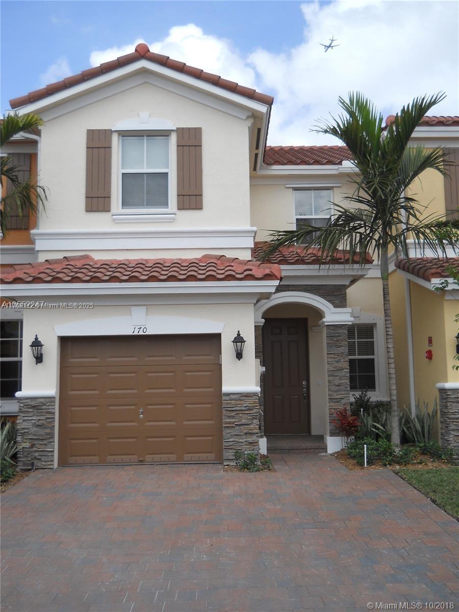 Beautiful e immaculate townhome at the exclusive family oriented community Emerald Creek. Right on the NW corner on Flamingo and Broward Blvd. One minute away from American Heritage School, Sawgrass Mill Mall, and from mayor highways. This property features granite countertop in kitchen and bathrooms, and wood cabinetry. Stainless steel appliances in kitchen. Formal dinning and living room, family room, patio. Tile flooring downstairs, and new carpet upstairs installed last year.