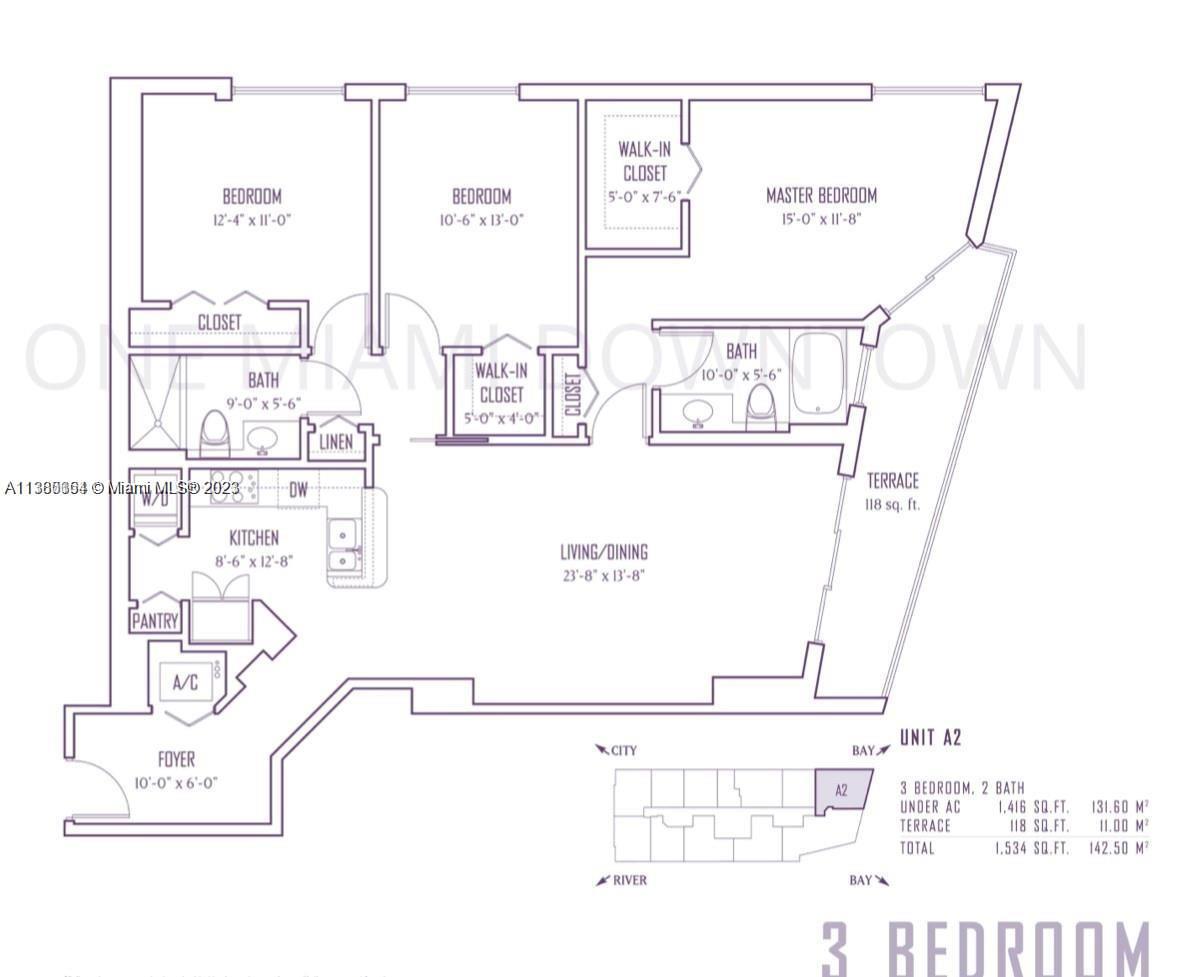 ONE MIAMI EAST CONDO - Residential Lease