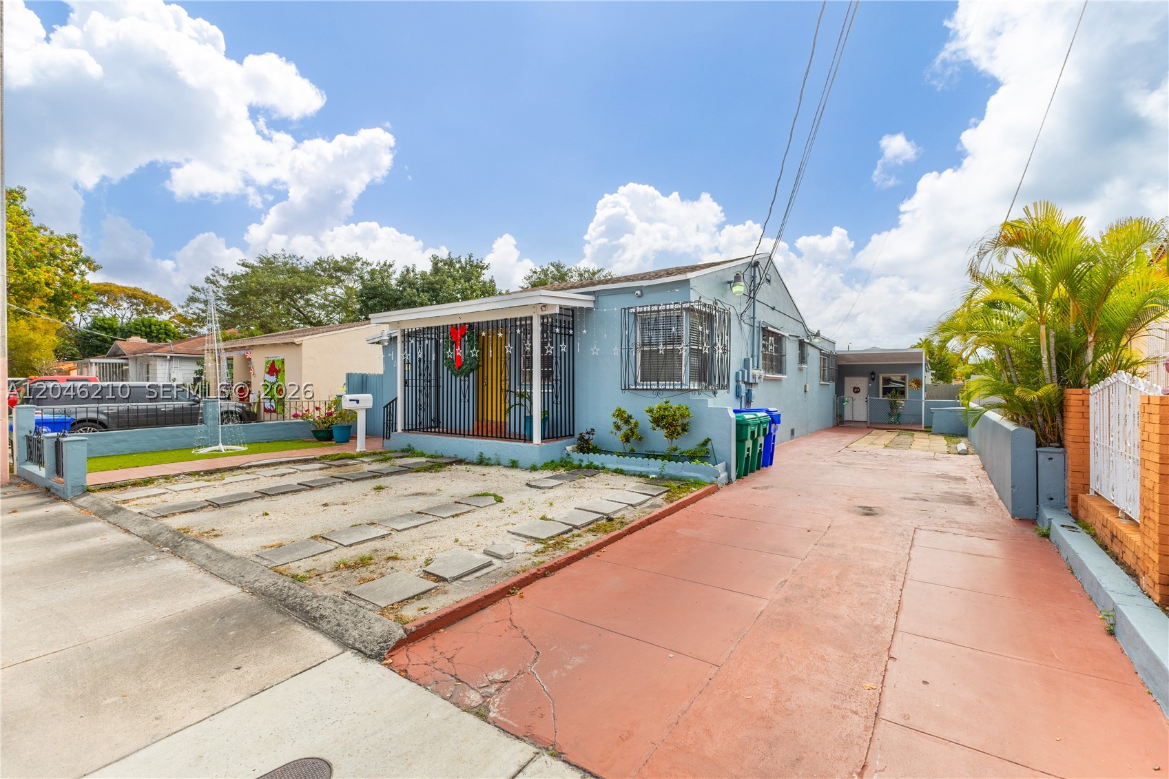 Stunning location! This duplex is a hidden gem, perfectly maintained and ready to generate income or be your dream home! The front unit boasts 4 bedrooms, 2 baths, and a private backyard oasis. The back unit features 2 bedrooms, 2 baths, and its own private retreat. Best part? Each unit's got its own meter – total convenience! Whether you're looking to settle down, invest in a property, or score some extra passive income while raising a fam, this versatile home's got you covered. It's all about functionality, and this place delivers. Conveniently located within 15 minutes of most major Miami destinations. Washer and Dryer shown in the side structure are excluded from sale. Main house has washer and dryer hookups. No HOA. OWNER OCCUPIED. 48-hour notice required for showings. Listing agent must be present.