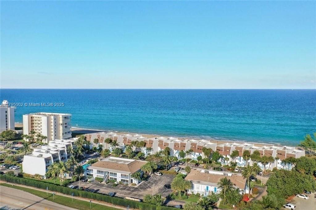 Ocean front building! Renovated 1 bed 1 bath unit. Just steps to the private beach and next to pool, this cozy gem is a must see! Unit includes Washer & Dryer, Impact windows , White shaker cabinets and marble counters add to the beauty. Crown molding, LED lighting and wood appearing tile finish off the custom features, leaving nothing for you to do but enjoy the beach! to Downtown, Restaurants, Shopping and much more. Unit is on the second floor facing the parking lot and beach front units. Condo association fee is $2,295 paid quarterly.