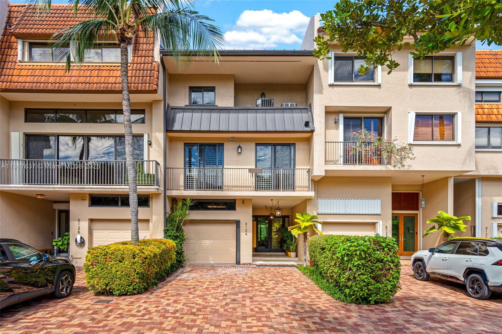 Experience and live the luxurious Paradise Point lifestyle in this upgraded 2BR/2.5BA multi-level townhome boasting incredible water views from every floor. The home features an eat-in kitchen with top-of-the-line appliances, a spacious great room and family room, a convenient elevator, impact windows and doors with electric shutters, and a private master suite with walk-in closets. Enjoy the oversized terrace off the master suite with stunning water views, along with a 1-car garage and large driveway. Great location with Resort-style amenities includes a heated pool, clubhouse, gym, tennis courts, nature trail to the bay, private beach, and boat docks when available. Additionally, property Have a Sauna and steam bath for your enjoyment.