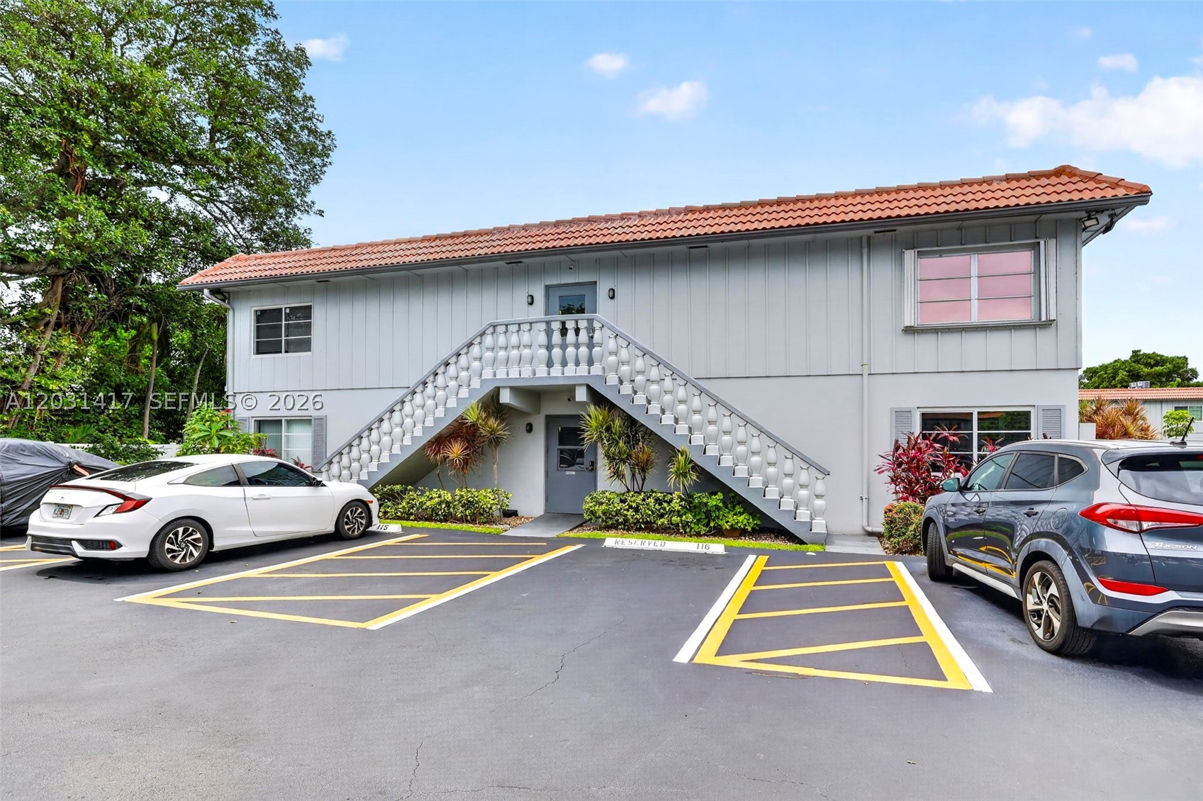 Corner-unit opportunity in Oakland Grove Village, a 55+ community. This 1-bedroom, 1-bath residence features tile flooring throughout, impact glass windows, and a 2021 A/C replacement. The functional layout offers easy maintenance and comfortable everyday living. Assigned parking spot directly outside unit. Residents enjoy a secured lobby entrance, community pool, and expansive sun deck. One pet under 20 pounds is permitted. Leasing is allowed after two years of ownership, providing added long-term flexibility. Conveniently located near shopping, dining, major roadways, Tri-Rail, and less than 20 minutes from Fort Lauderdale-Hollywood International Airport. Whether you're seeking a year-round residence or a seasonal escape, this well-maintained home offers an excellent value in a central location.