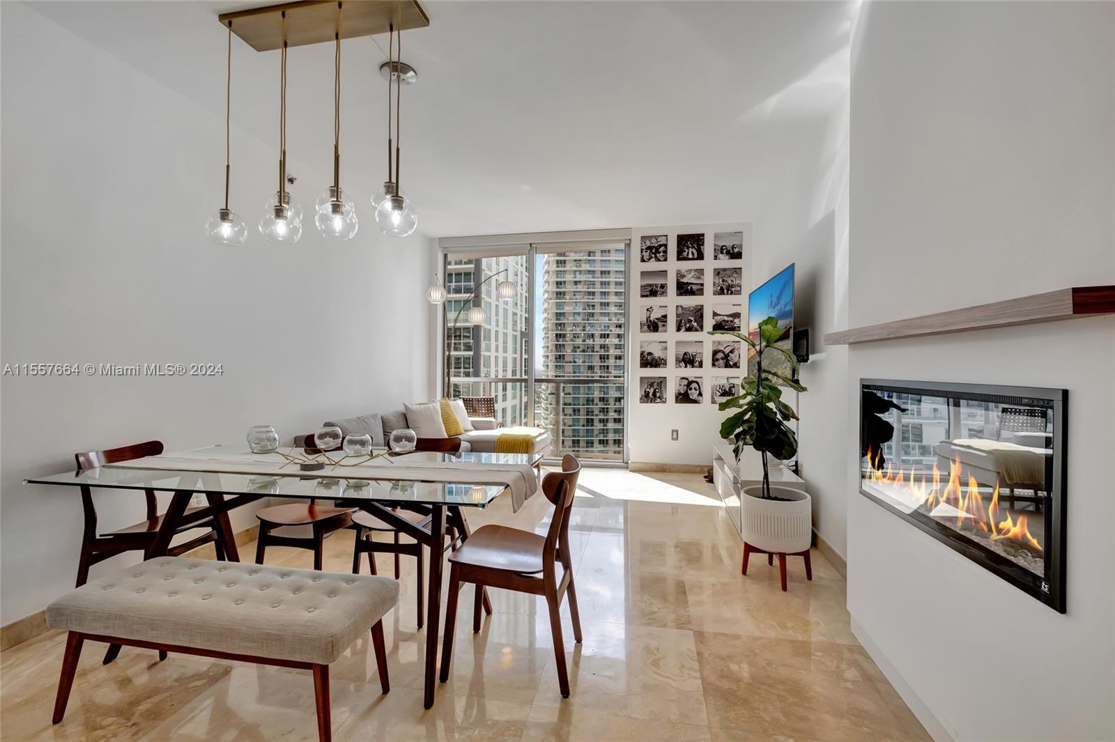 Luxurious Condo Living! Welcome to the epitome of urban elegance. Nestled in the heart of Miami's vibrant Brickell neighborhood, this exquisite condo offers a luxurious lifestyle surrounded by world-class amenities and stunning city views. Experience the convenience of living in the heart of Brickell, with easy access to fine dining, shopping, entertainment, and cultural attractions. Indulge in a wealth of resort-style amenities including Pool, Fitness Center, concierge services, billiard Room, Cabana, Elevator, Exercise Room, Sauna. New cabinets in both bathrooms, Stove, Dishwasher, and Wash&Dryer, Don't miss this opportunity to own a piece of luxury in one of Miami's most coveted locations. Schedule your private viewing today and experience the pinnacle of urban living at 1060 Brickell.