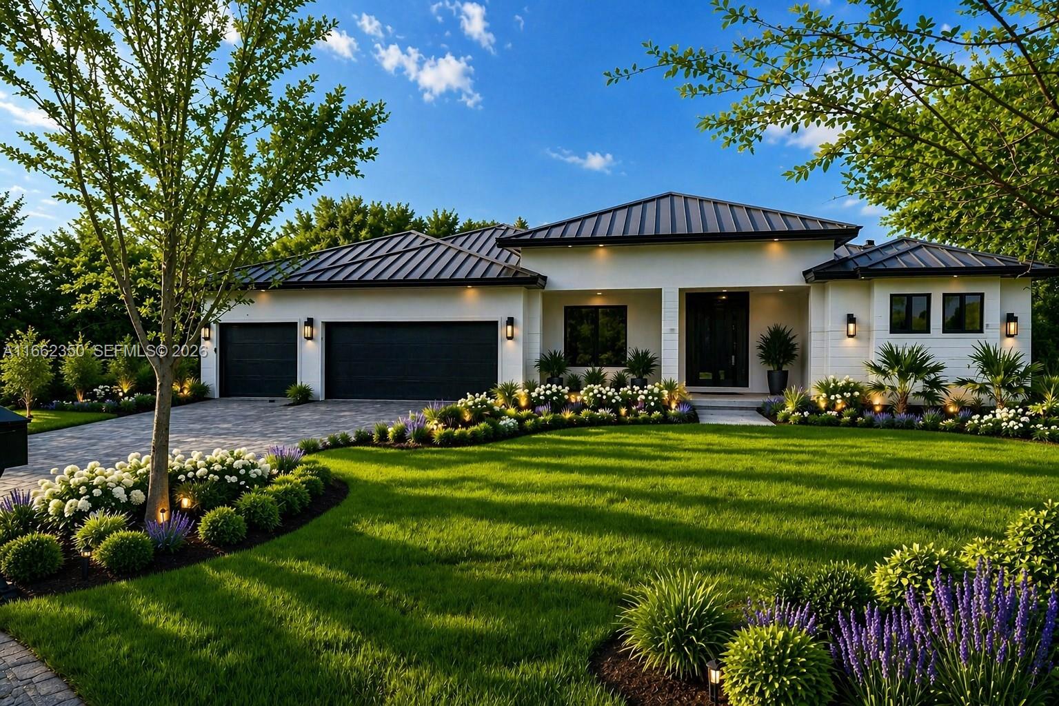 Coming Soon: A Stunning Pre-Construction Home! This beautiful one-story residence boasts 5 bedrooms, 4 bathrooms, and 3-car garage, all set on a spacious 1.45 acres. Enjoy an open floor plan featuring a split bedroom layout, an oversized living area, and a seamless flow between the dining room, kitchen, and family room. Key features include: Impact windows & doors throughout,10-foot ceiling, 8-foot interior doors,
Durable metal roof, Elegant porcelain flooring, and a gourmet quartz kitchen with a large island perfect for entertaining and hidden pantry.  Plus, unwind in your future backyard oasis with a 18x 36 saltwater pool with a 
7X7 heated spa and expansive decking!

Estimated completion 7 months from start date.  Permit ready at the county.  Don’t miss out on this incredible opportunity!