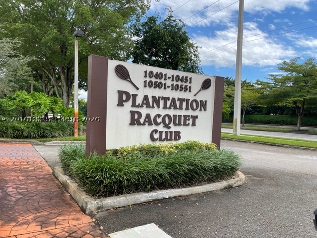 PLANTATION RACQUET CLUB C - Residential