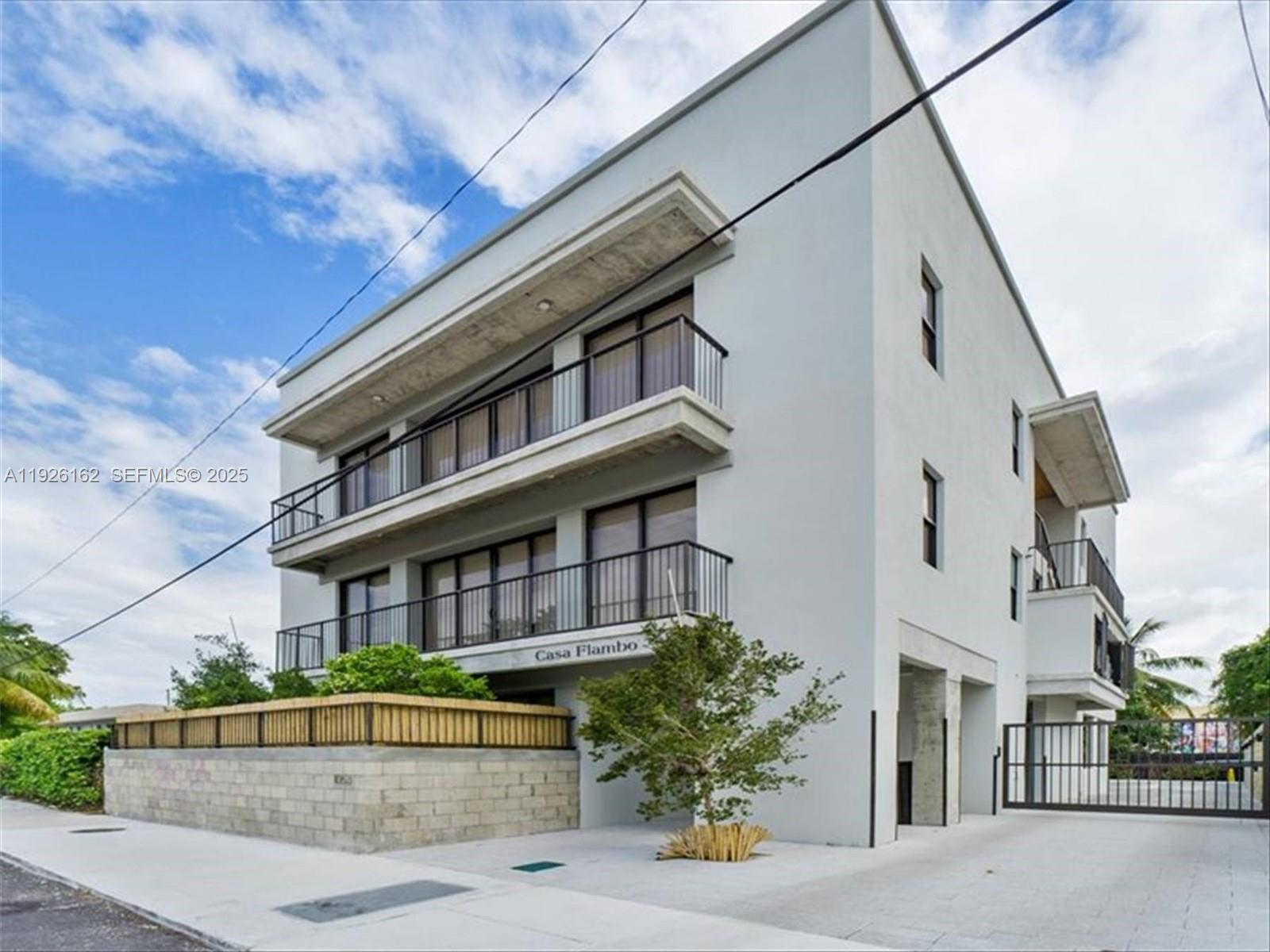 Designed and built in 2021 as a multifamily short- and long-term rental property, Casa Flambo is a boutique 5 apartments community centered around a tropical patio inspired by Latin American architecture. The property includes secured indoor parking for 8 cars plus abundant free street parking. Held under an LLC, it carries a City of Miami Apartment Hotel license  for short term rentals and is active on Airbnb and LTR platforms. Located in a Qualified Opportunity Zone amid rapid development, it offers major tax advantages, including the potential for ZERO federal capital-gains tax - an exceptional edge in today’s high-rate, inflationary market, where tangible assets like Casa Flambo provide steady, reliable income amid the volatility and uncertainty of traditional financial investments.
