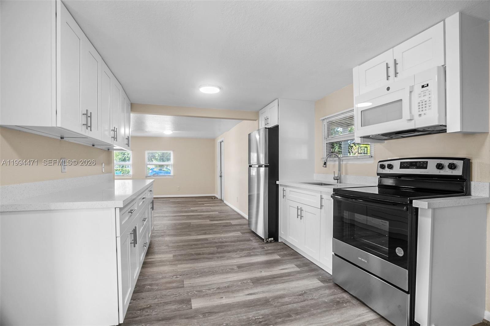 Welcome to your impeccably clean, and beautifully remodeled single house. NO ANY HOA.NICE SIZE LAND LOT. Don’t miss the chance to make this stunning property your new home! Hurricane Impact Windows.This home offers an excellent combination of functionality and location. Fully Remodeled single house with rare to find option of mother-in law second floor unit (1 BEDROOM UNIT) with central A/C, full bathroom and kitchen. Spacious kitchen with quartz countertops, stainless steel appliances, spacious den with 4 impact windows can be easily converted to a third bedroom. Nice and quiet dead-end street. In the heart of Dania Beach, 5 min drive to Dania Point, FFL international Airport. WASHER&DRYER. NEXT TO US1. LARGE FENCED BACKYARD WITH PLENTY OF ROOM FOR A POOL. RAPIDLY GROWING DANIA BEACH.